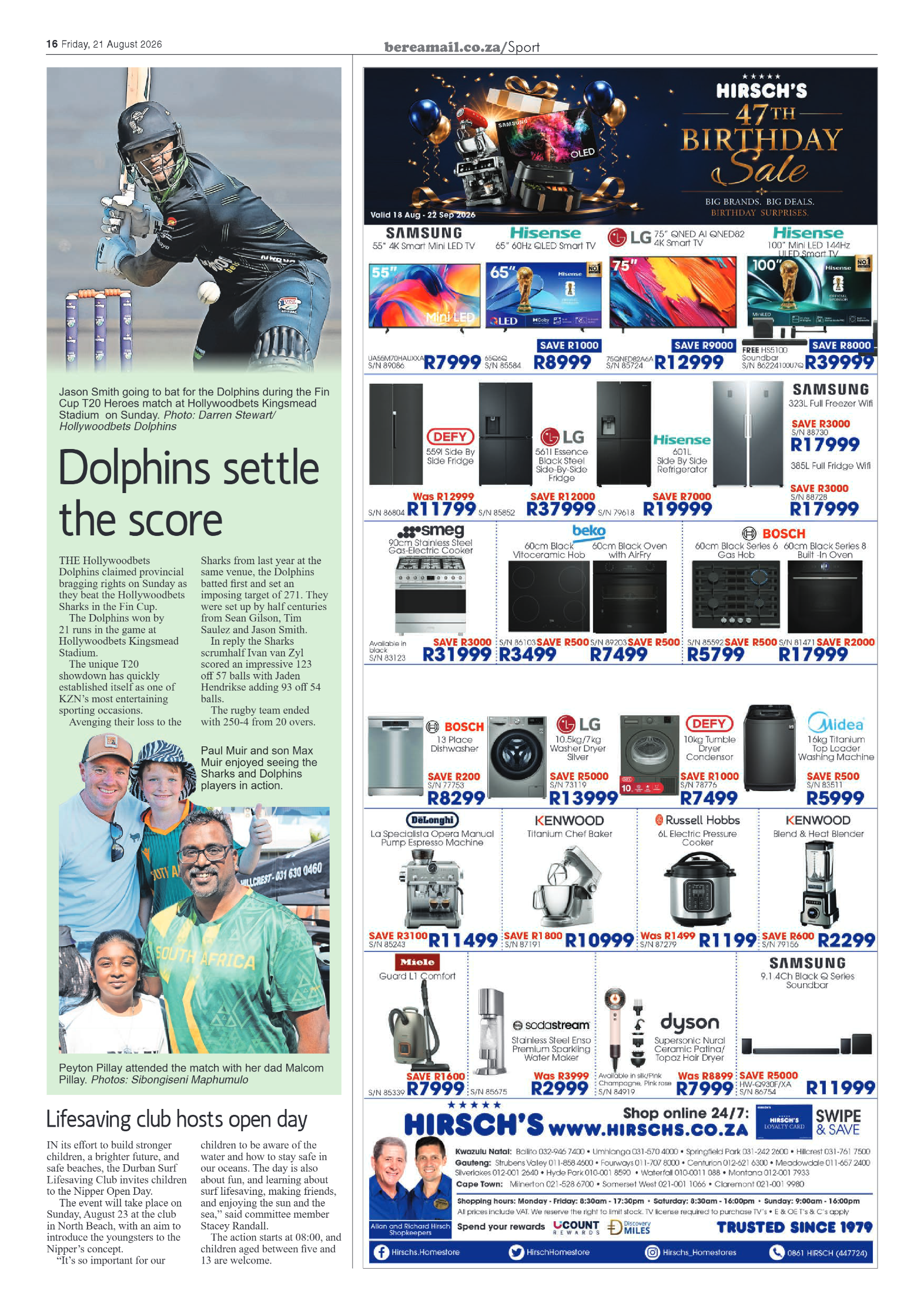 Berea Mail 21 August 2026 page 16