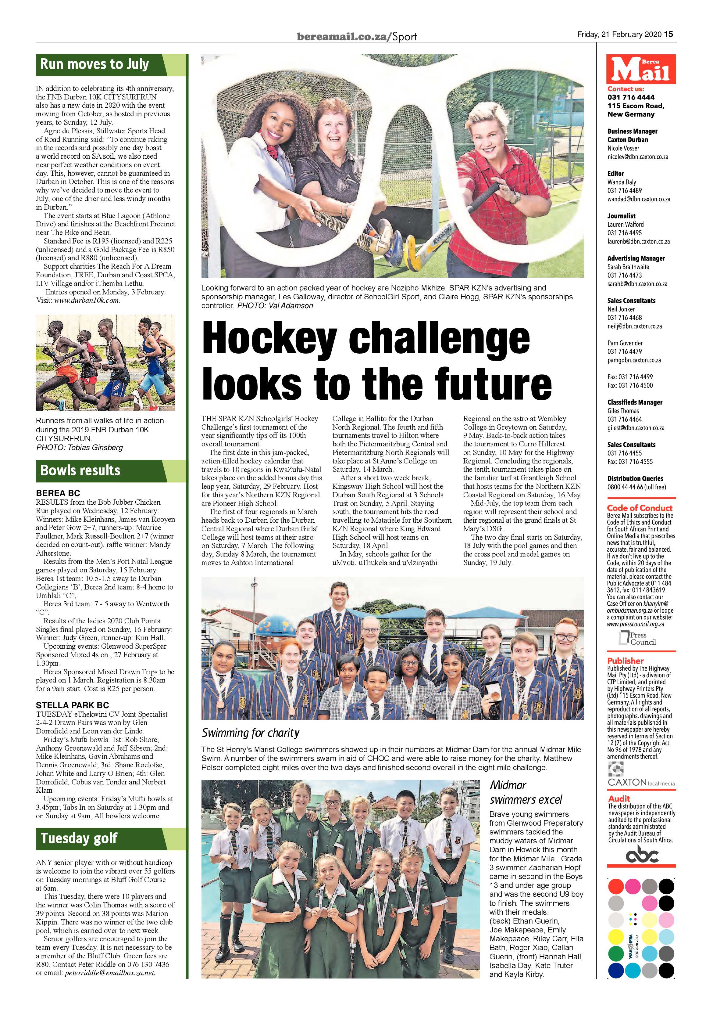 Berea Mail 21 February 2020 page 15