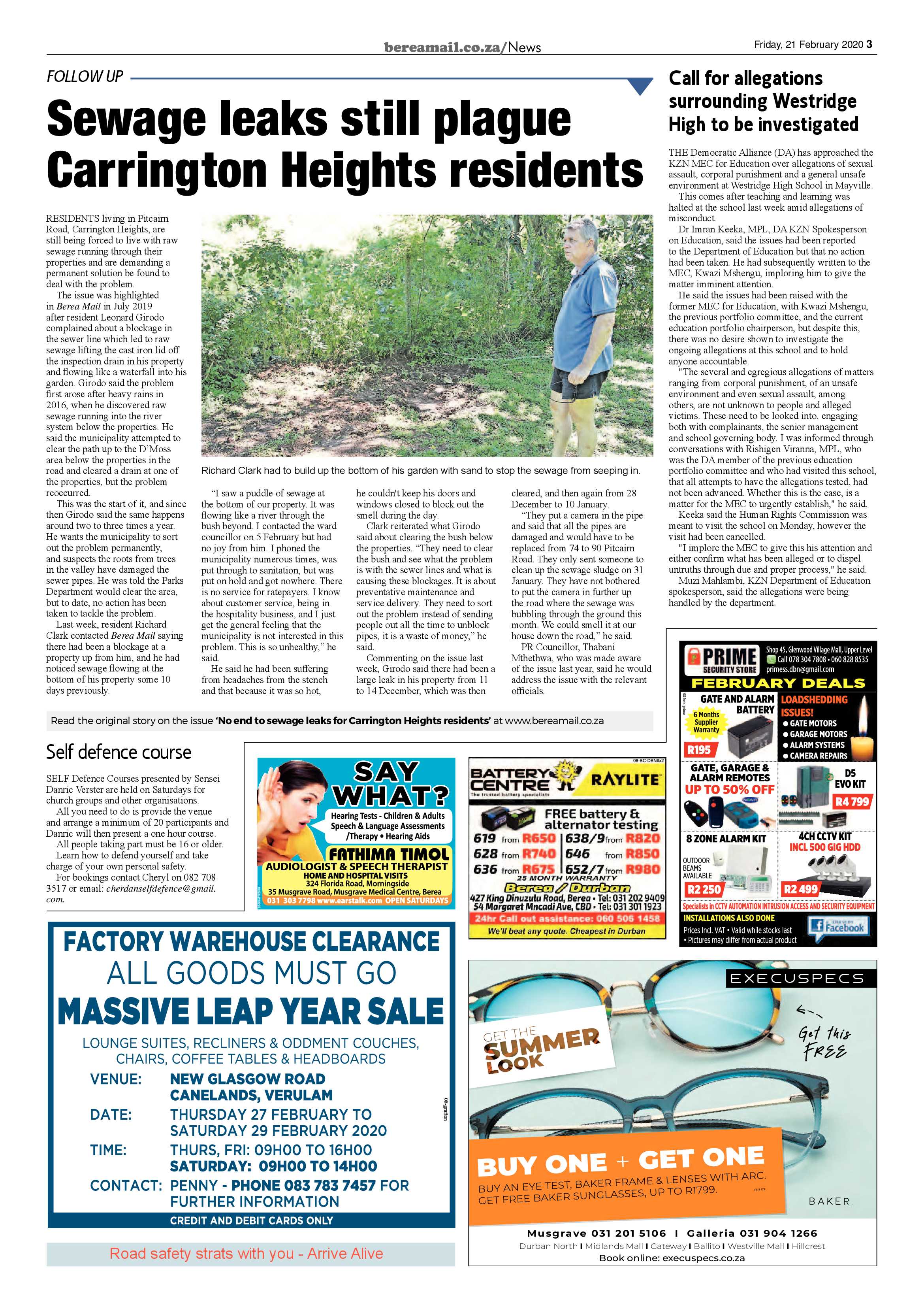 Berea Mail 21 February 2020 page 3