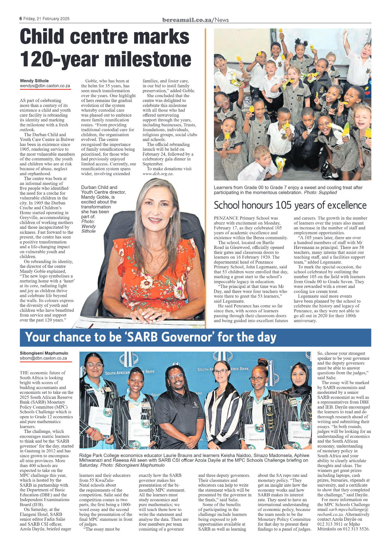 Berea Mail 21 February 2025 page 6