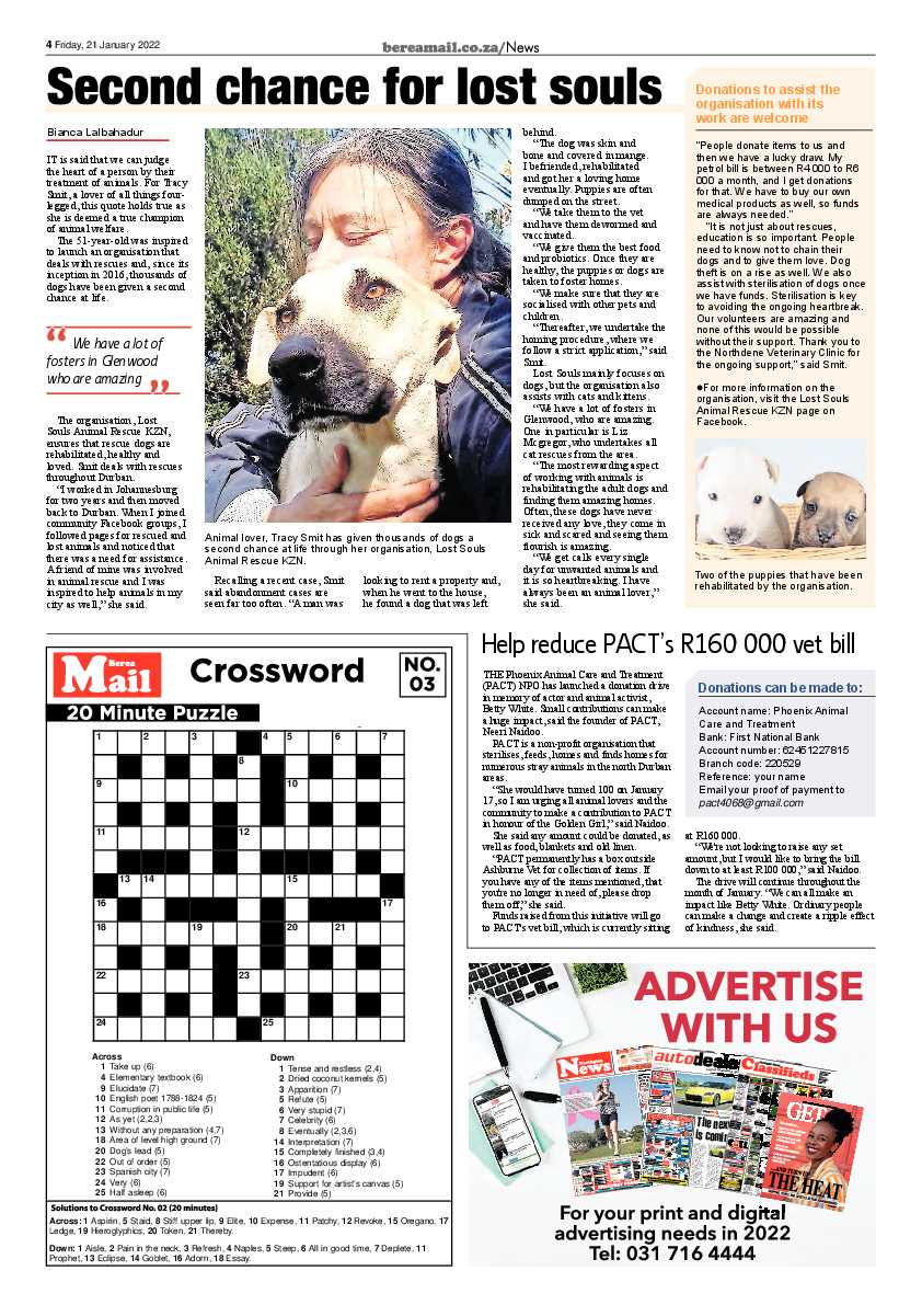 Berea Mail 21 January 2022 page 4