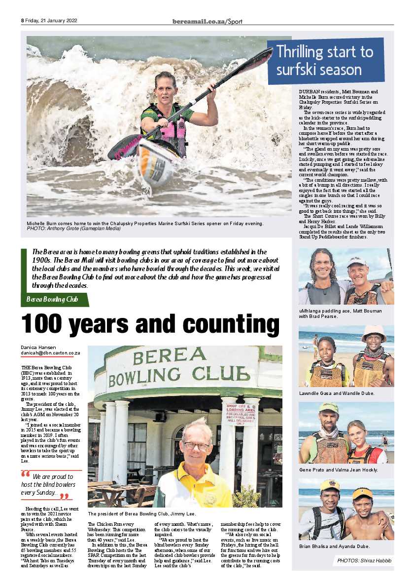 Berea Mail 21 January 2022 page 8