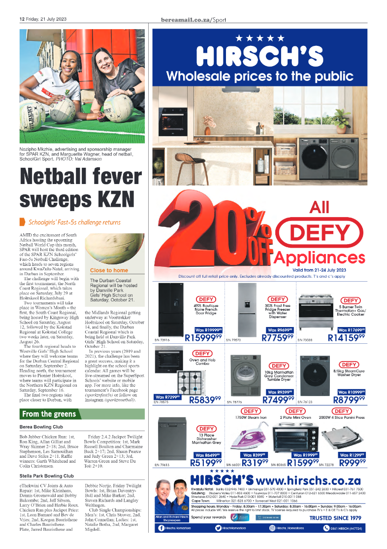 Berea Mail 21 July 2023 page 12