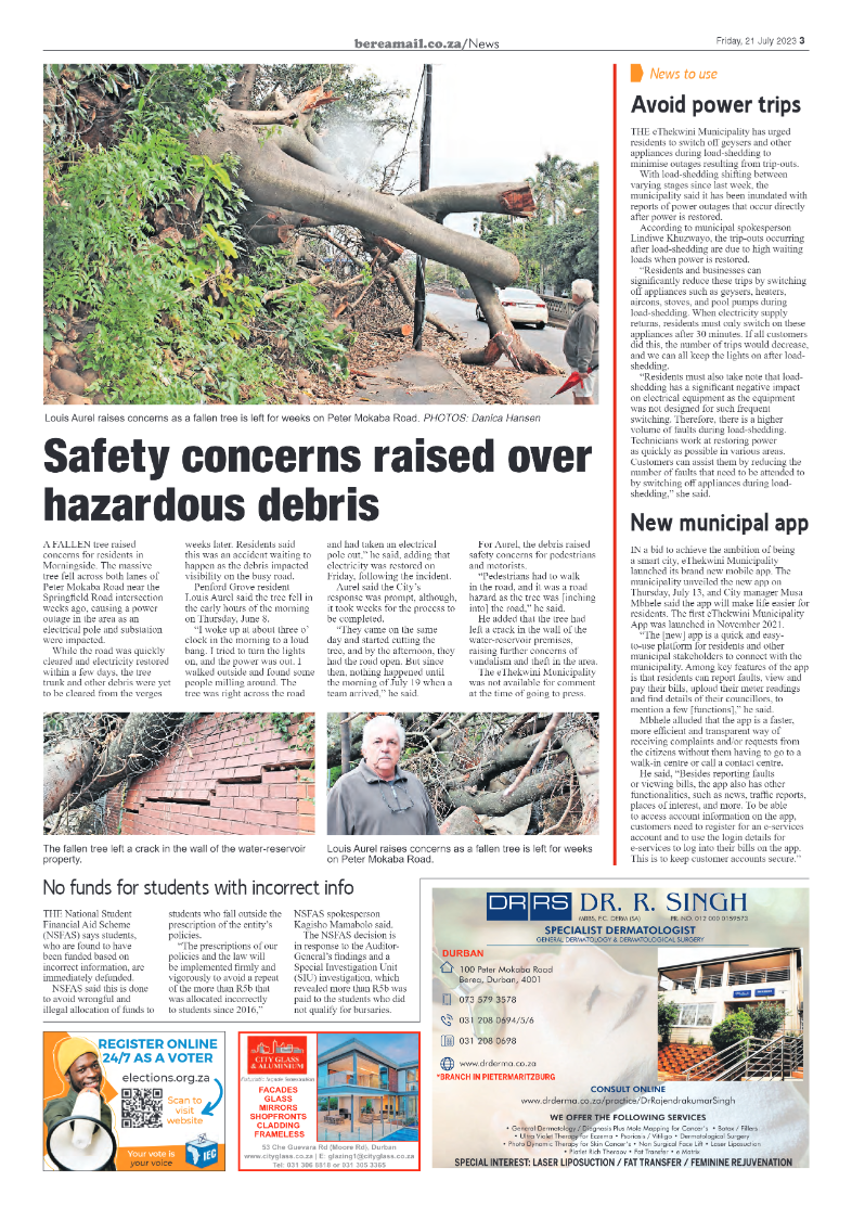 Berea Mail 21 July 2023 page 3