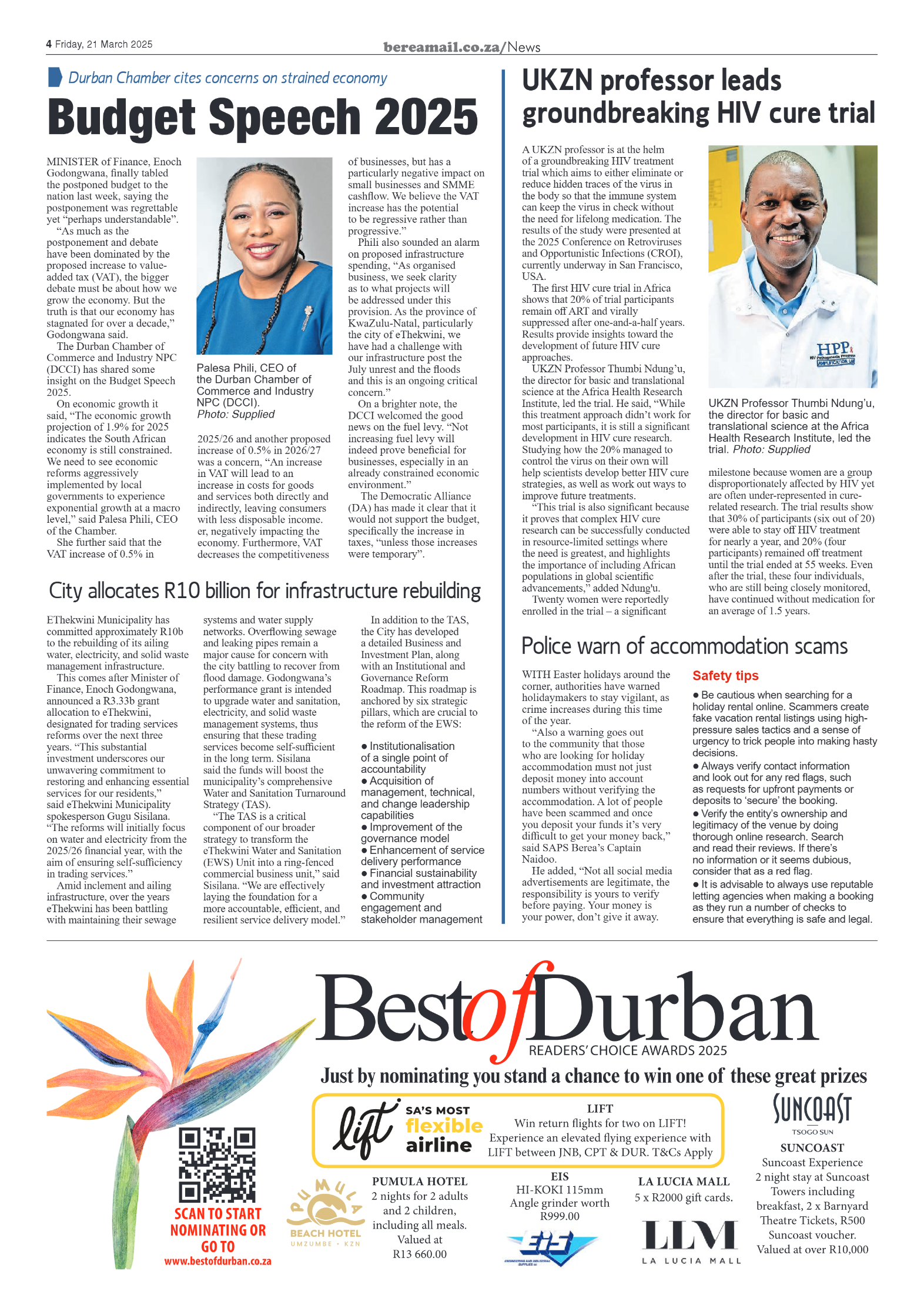 Berea Mail 21 March 2025 page 4