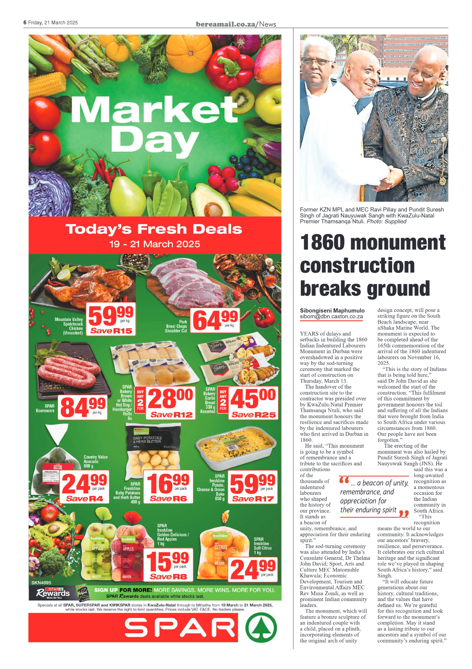 Berea Mail 21 March 2025 page 6