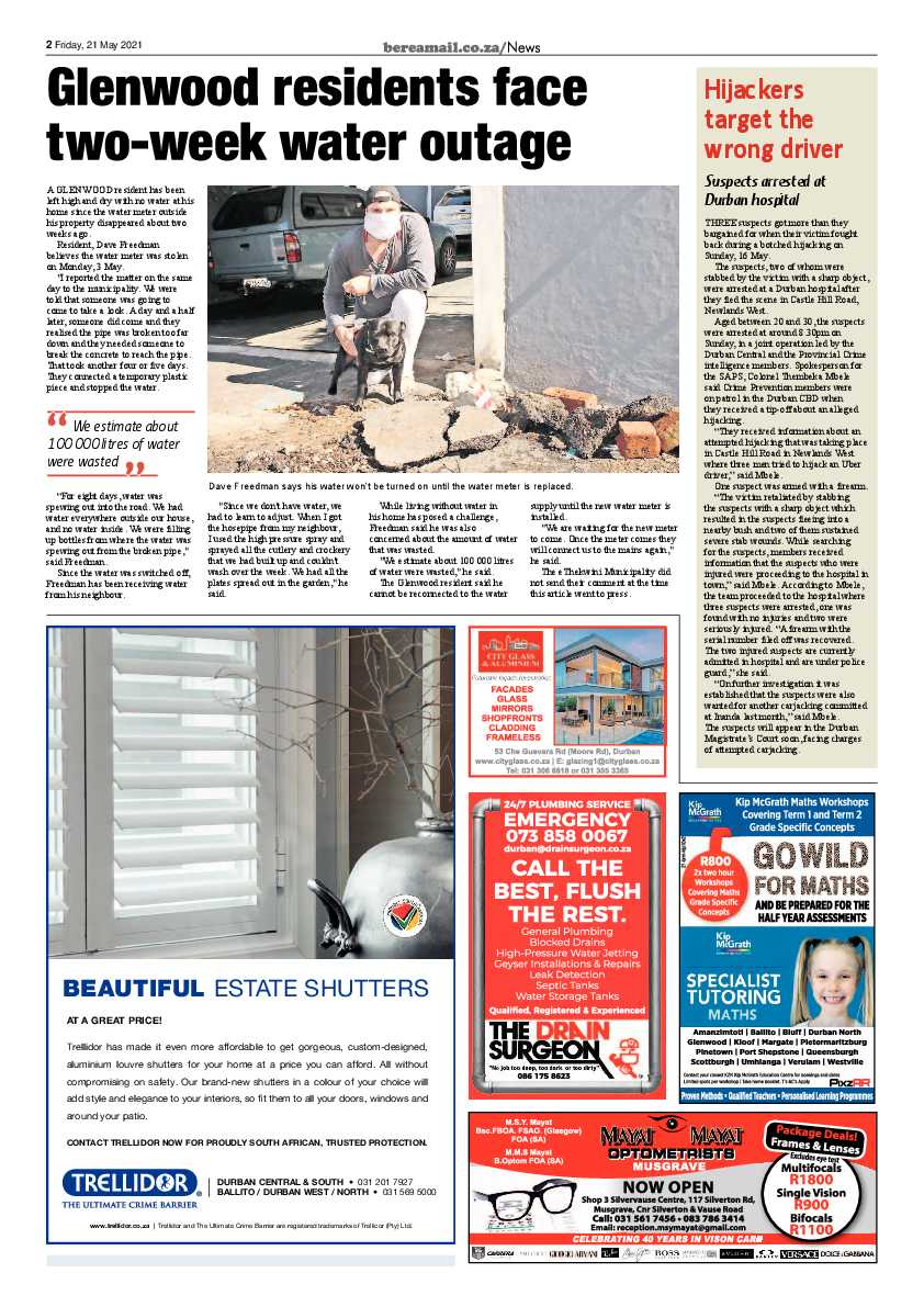 Berea Mail 21 May 2021 page 2