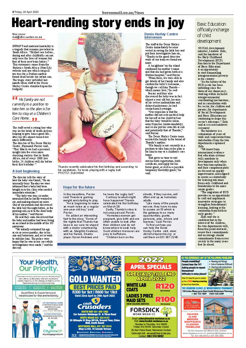 Berea Mail 22 April 2022 page 4