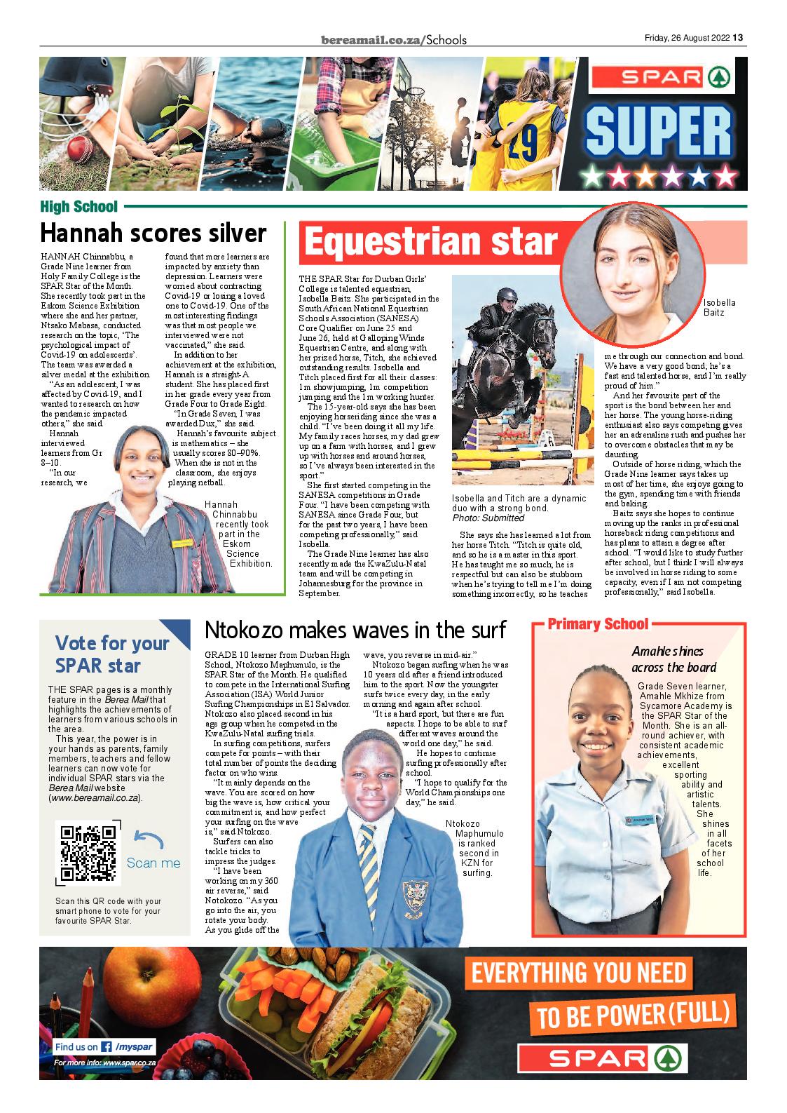 Berea Mail 22 August 2022 page 13