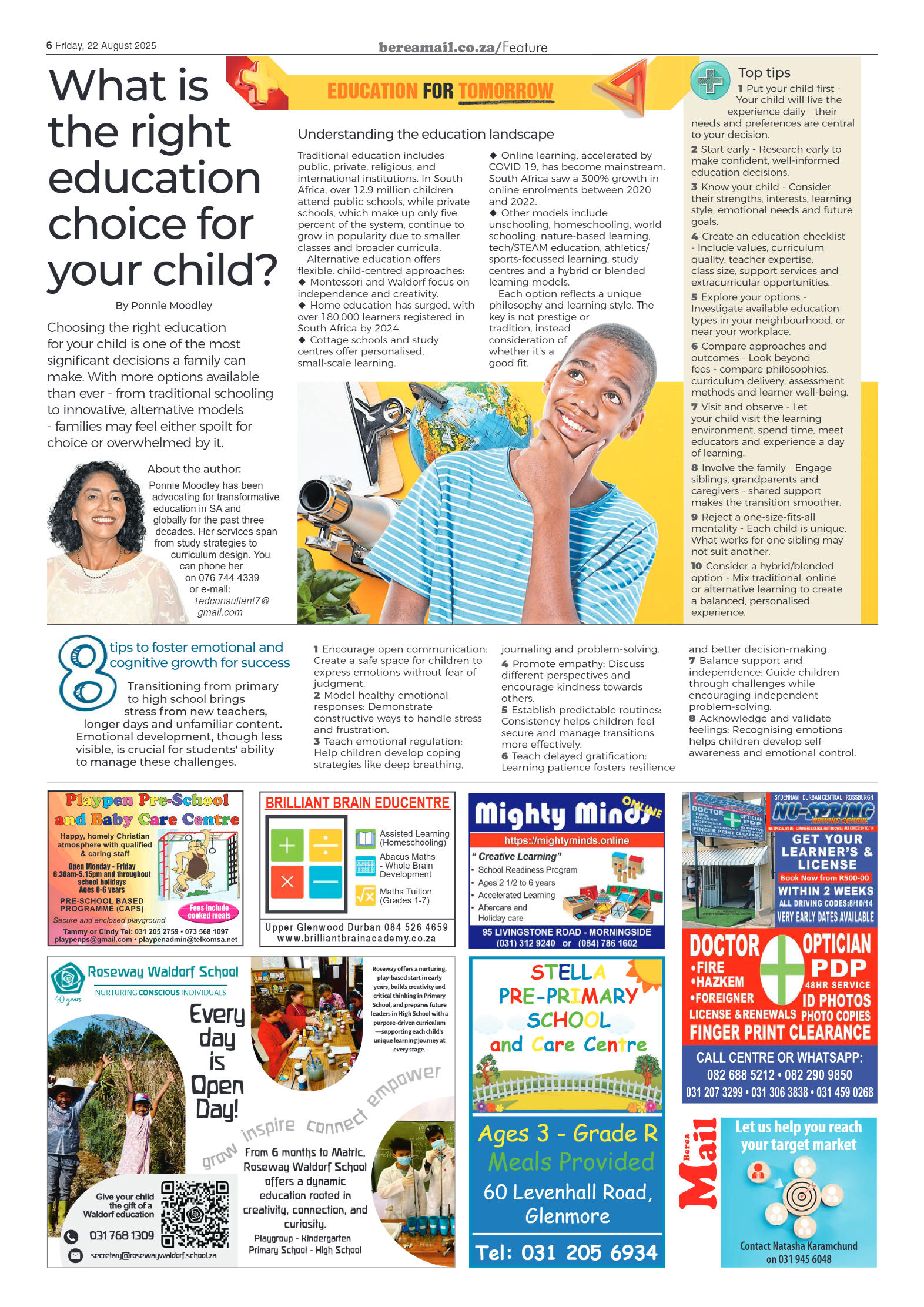 Berea Mail 22 August 2025 page 6