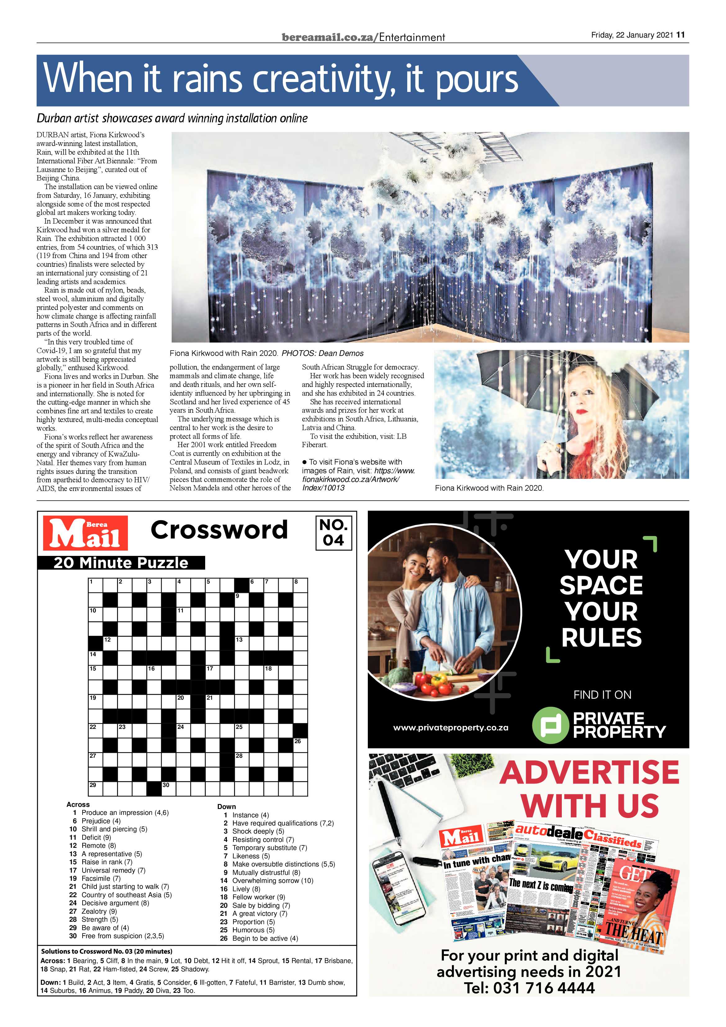 Berea Mail 22 January 2021 page 11