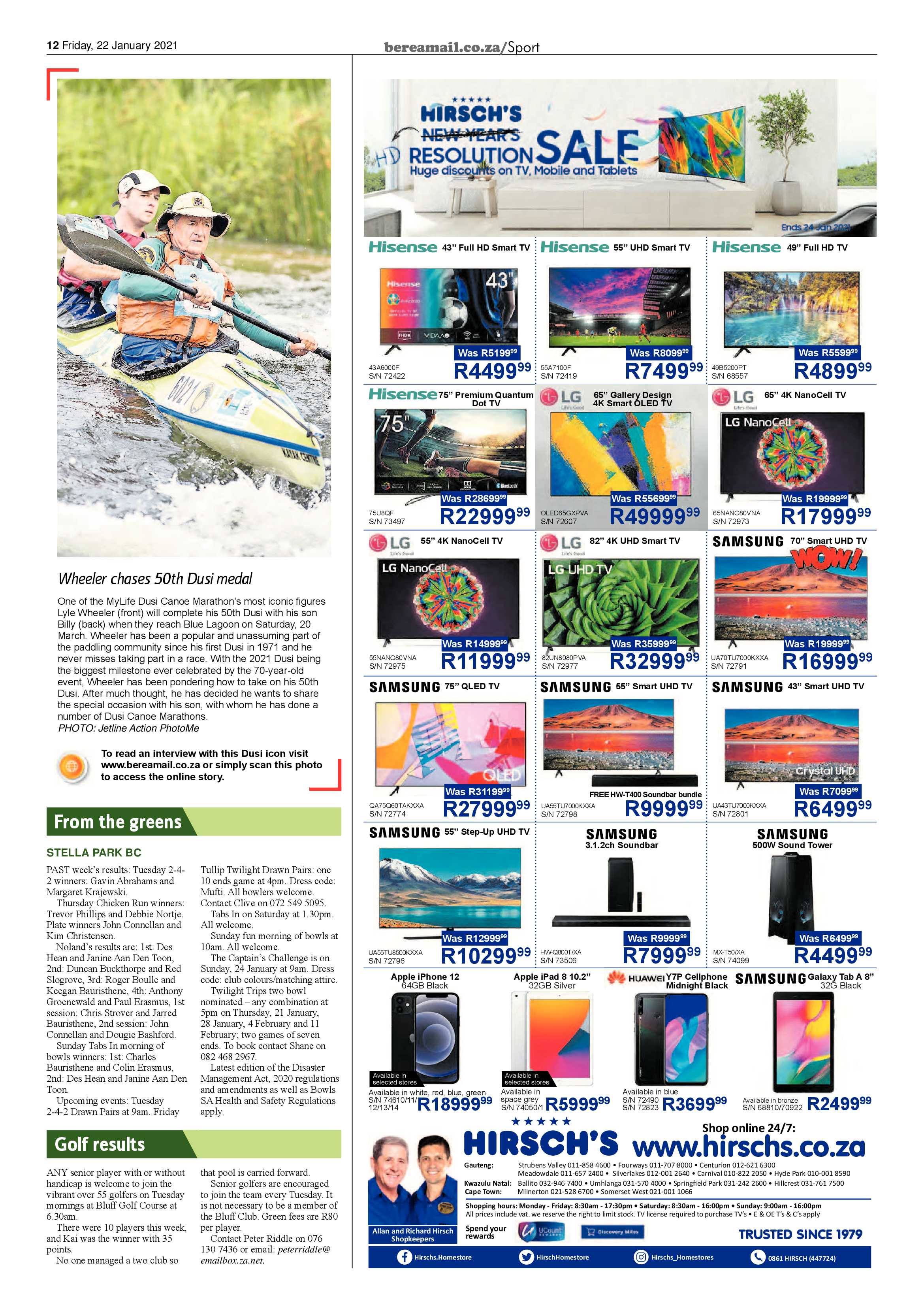 Berea Mail 22 January 2021 page 12