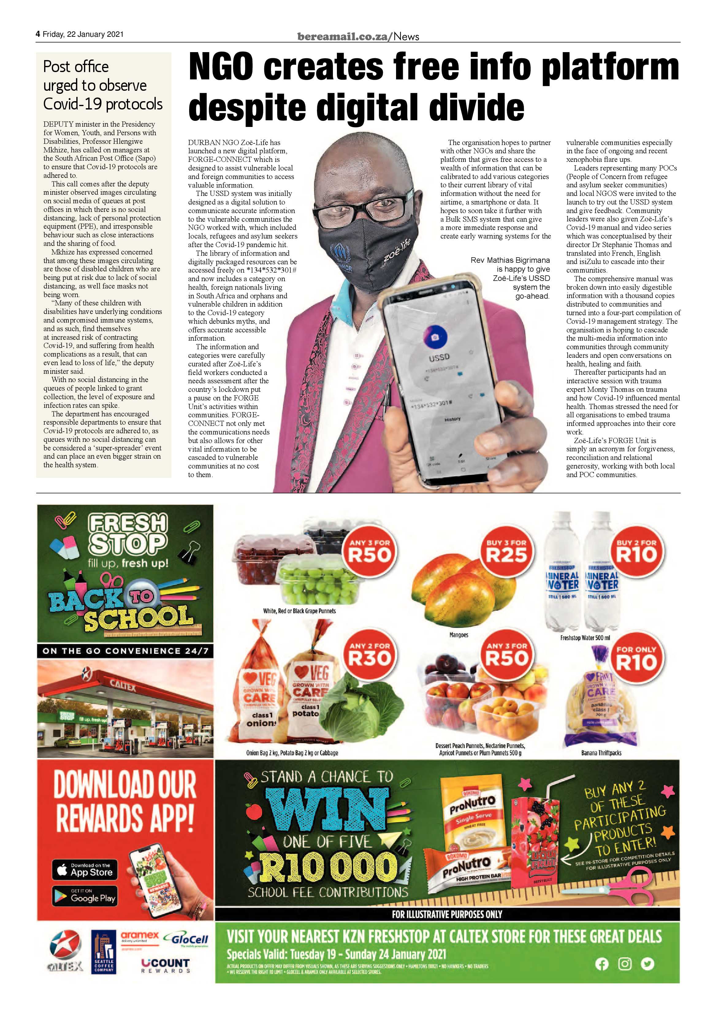 Berea Mail 22 January 2021 page 4