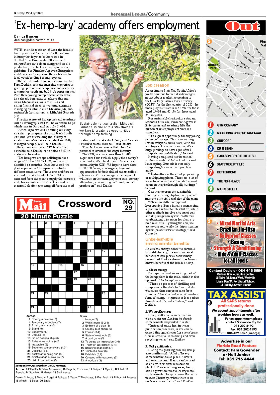 Berea Mail 22 July 2022 page 8