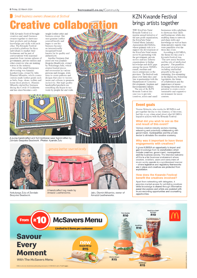 Berea Mail 22 March 2024 page 6