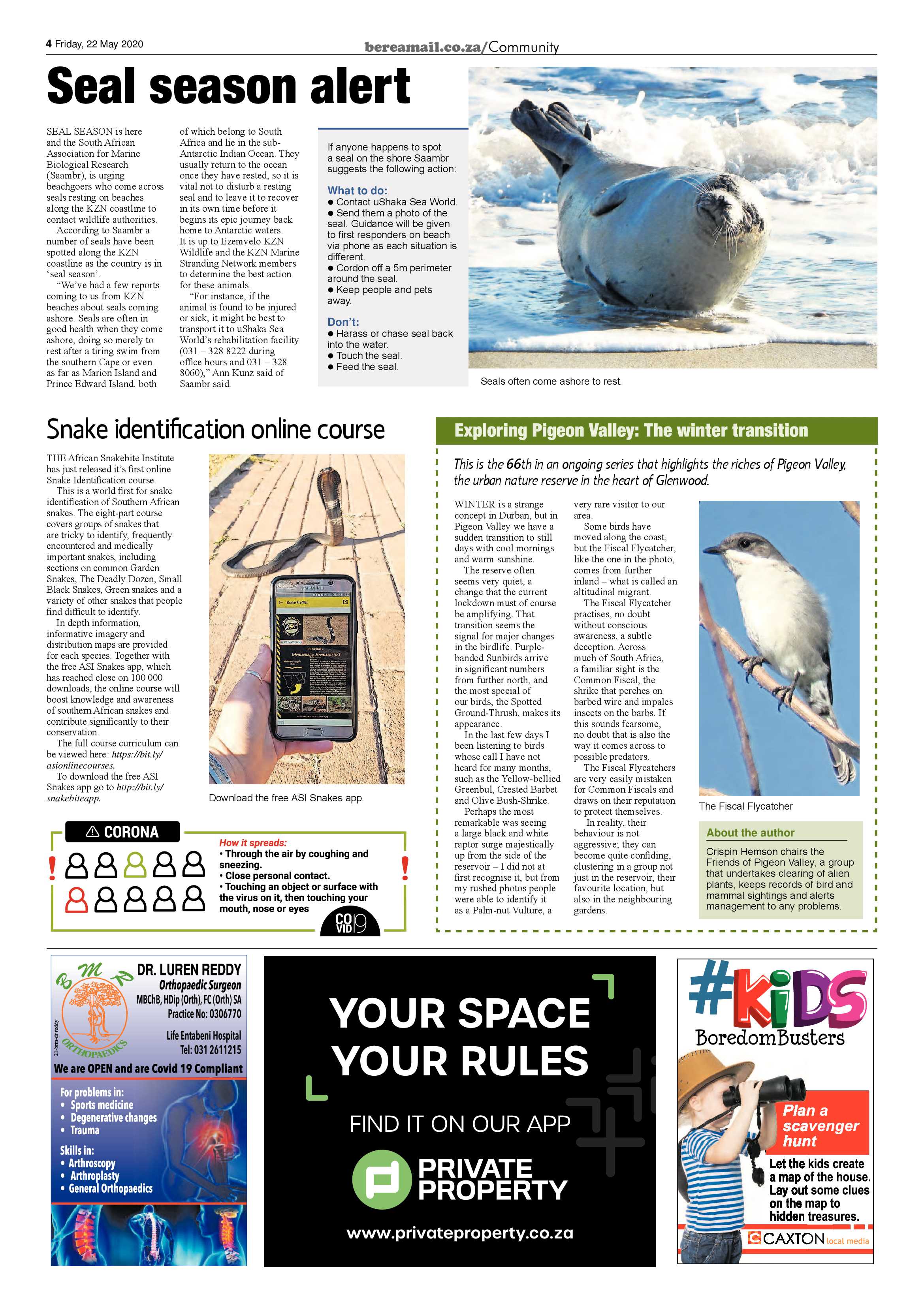 Berea Mail 22 May 2020 page 4