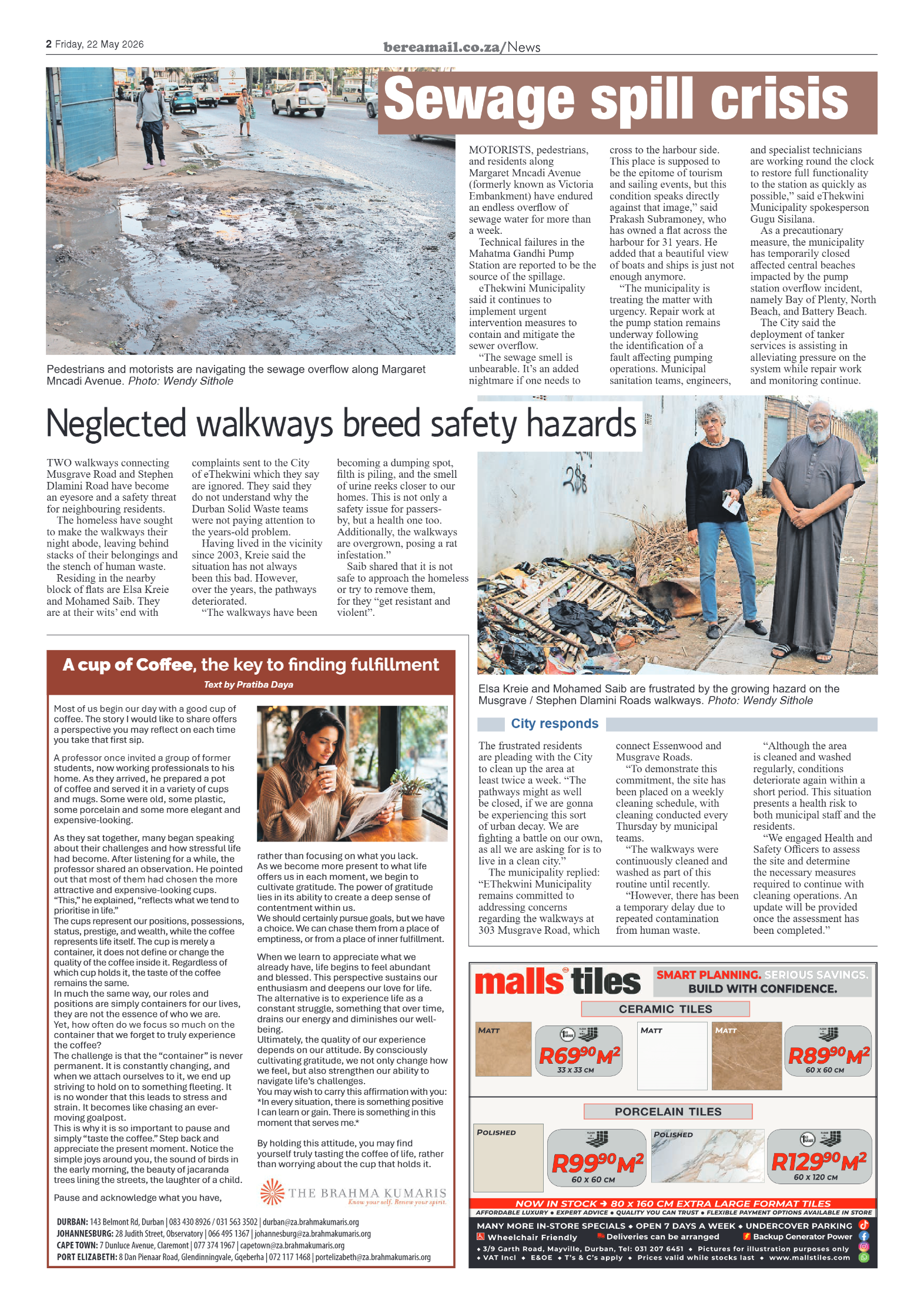 Berea Mail 22 May 2026 page 2