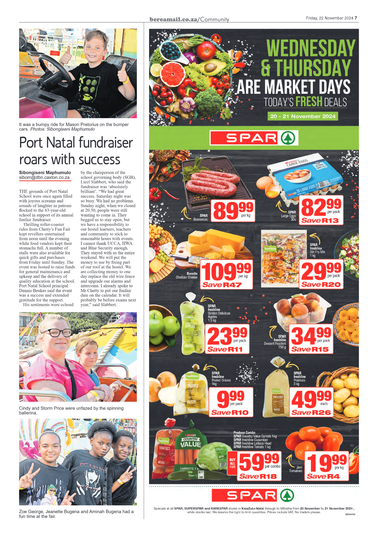Berea Mail 22 November 2024 page 7