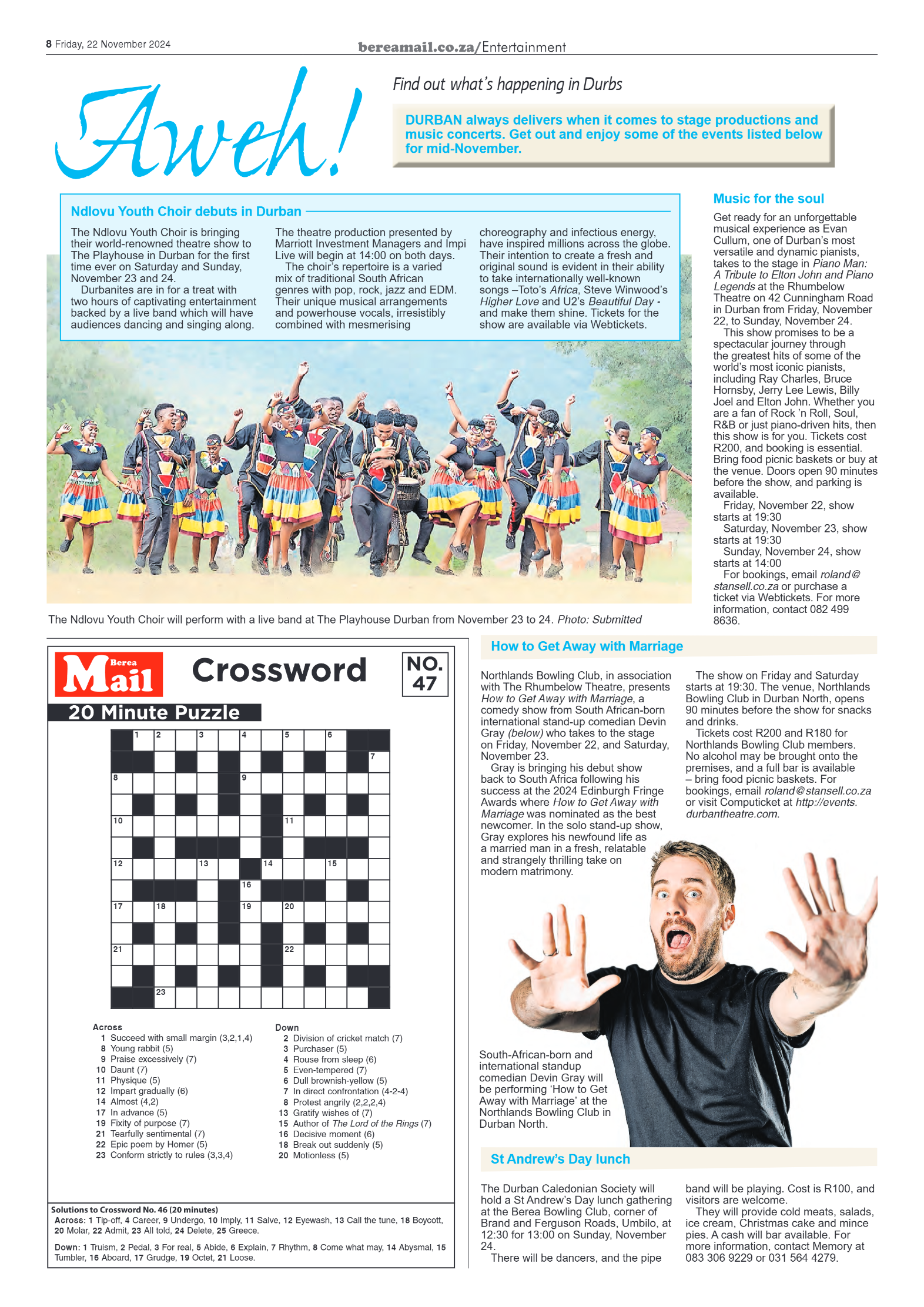 Berea Mail 22 November 2024 page 8