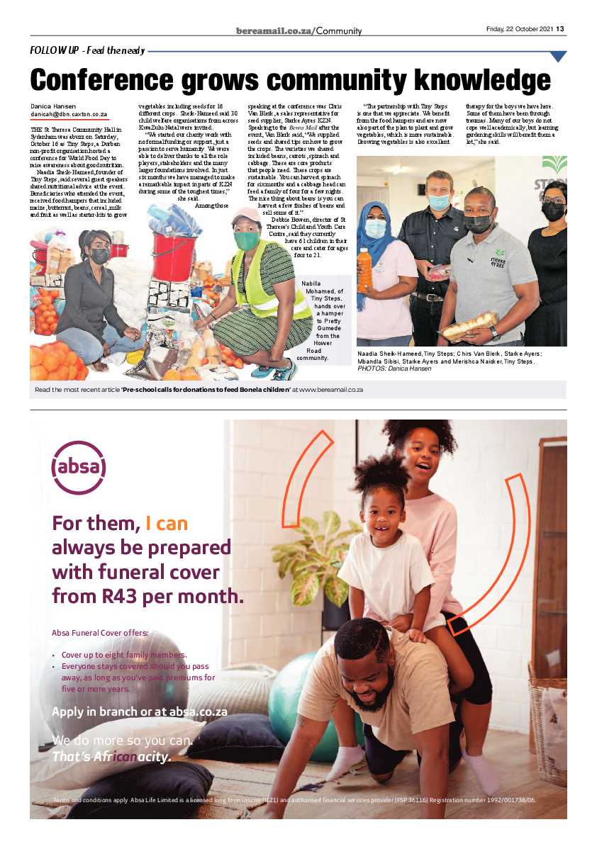 Berea Mail 22 October 2021 page 13