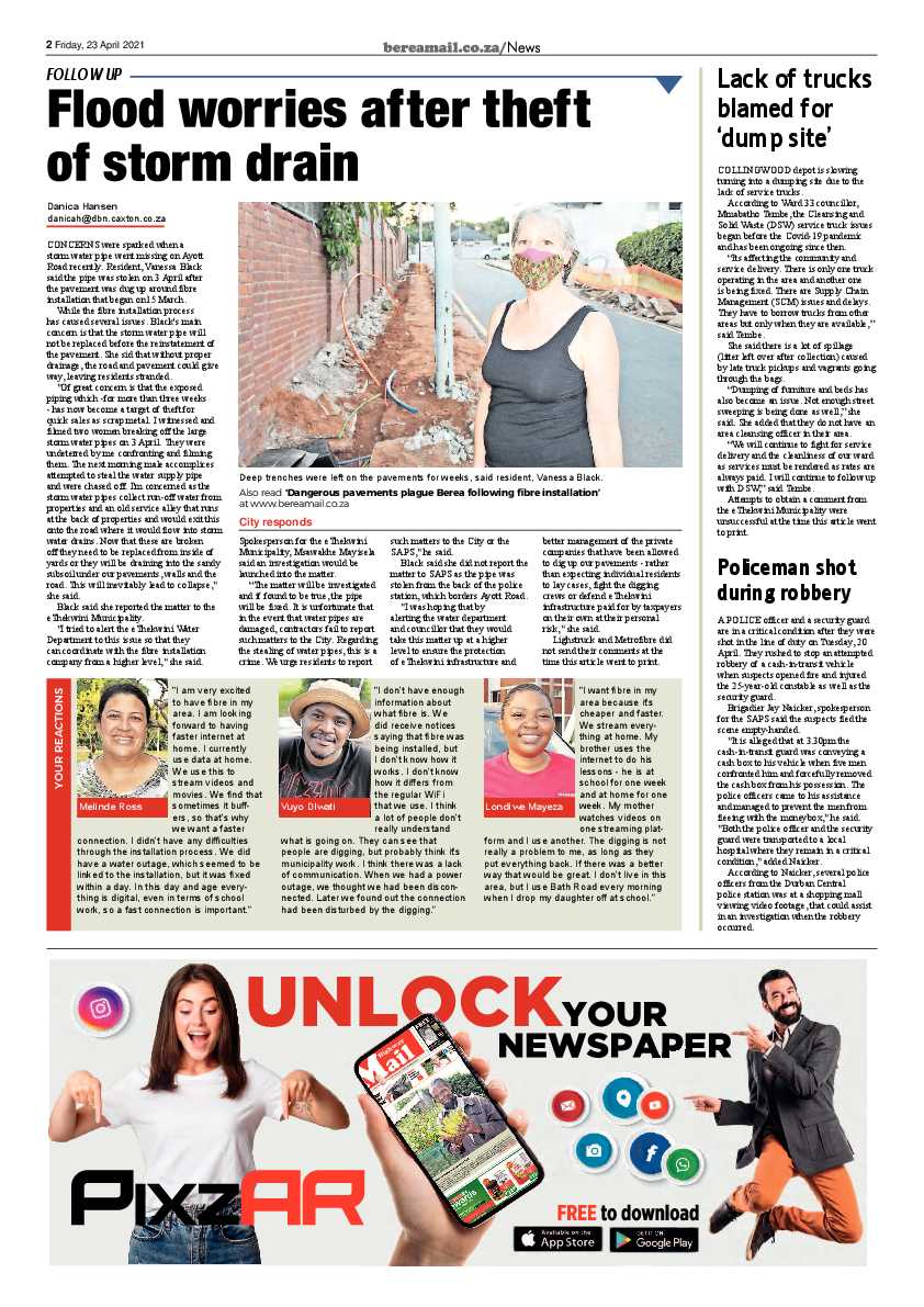 Berea Mail 23 April 2021 page 2