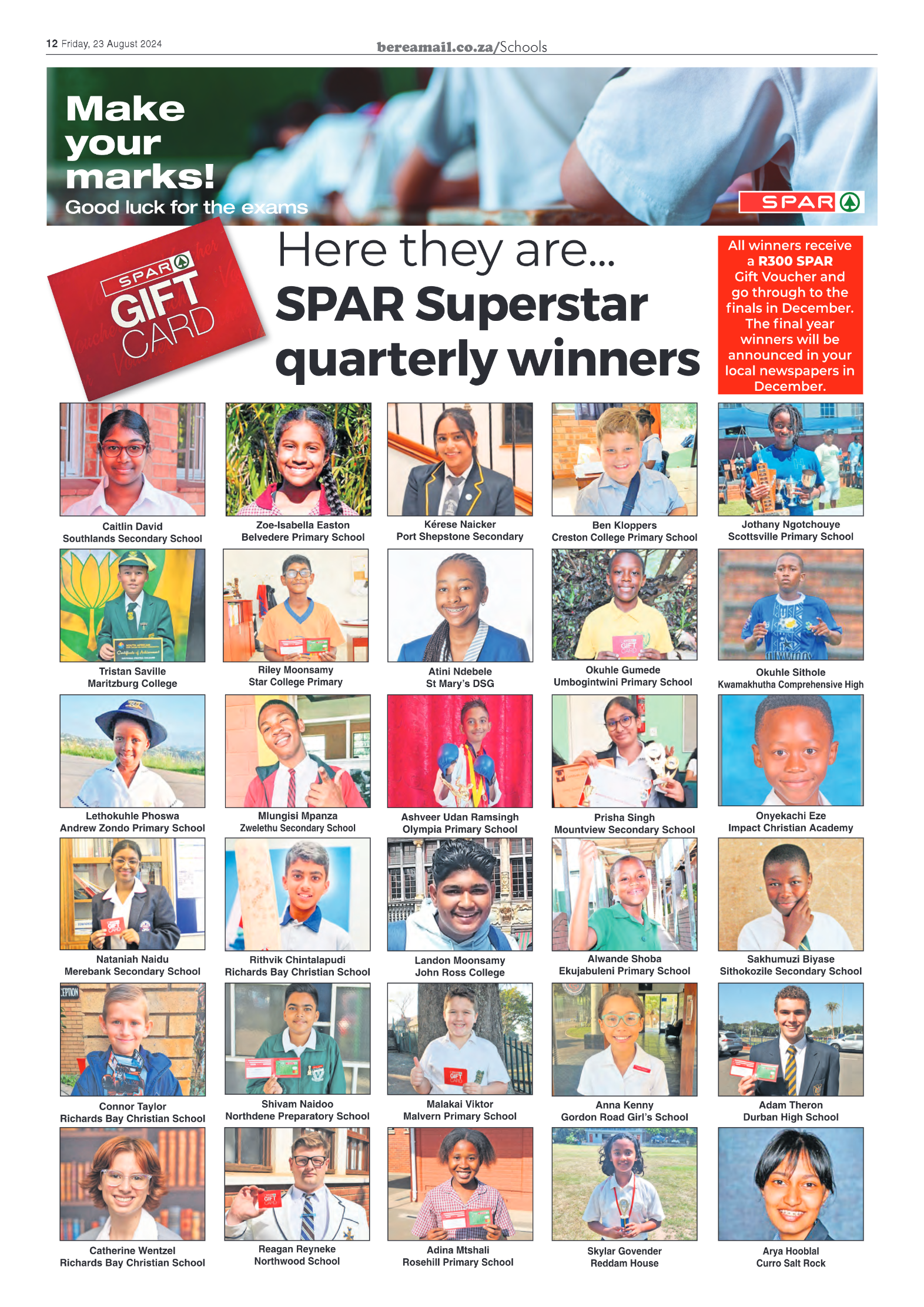 Berea Mail 23 August 2024 page 12