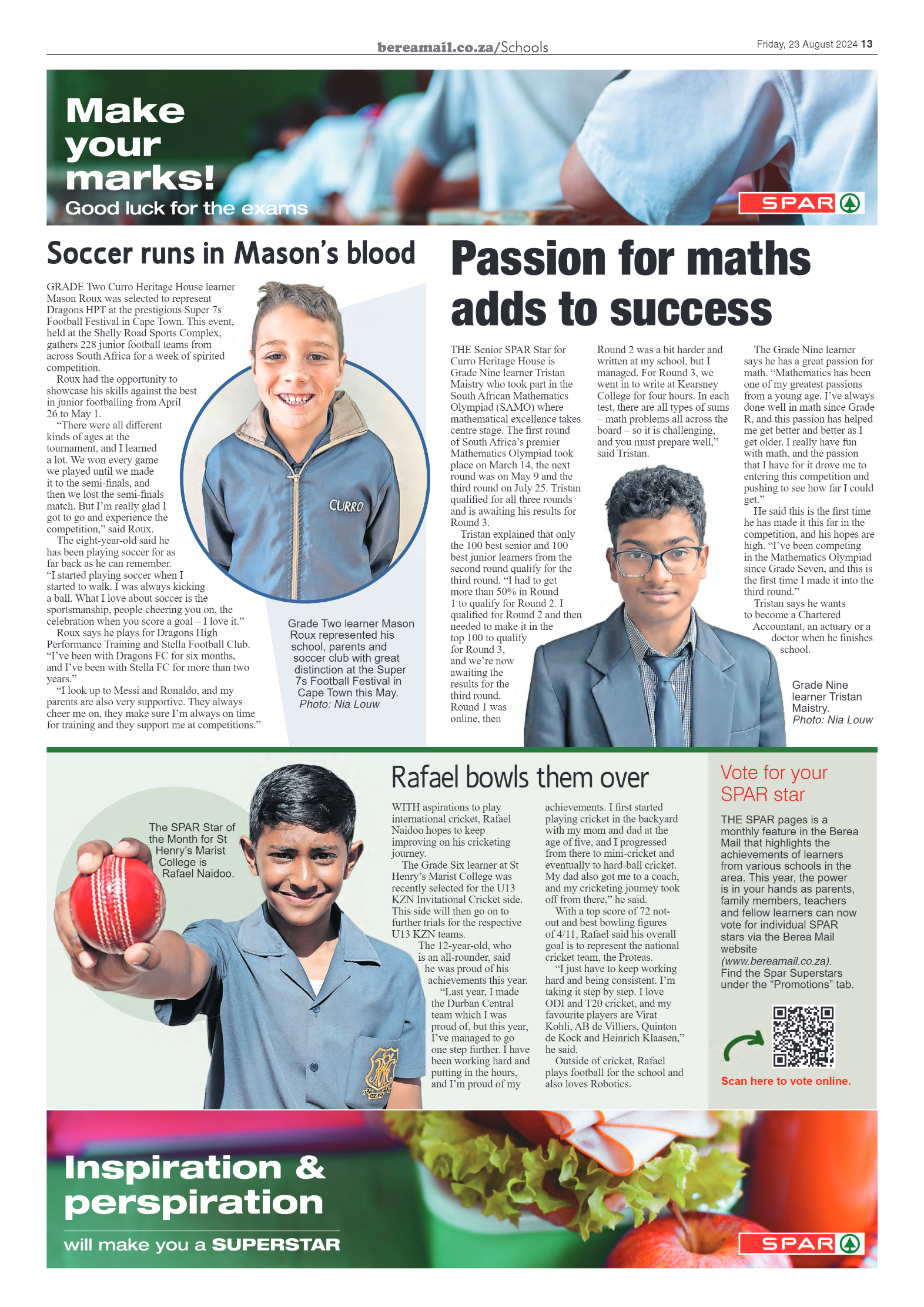 Berea Mail 23 August 2024 page 13