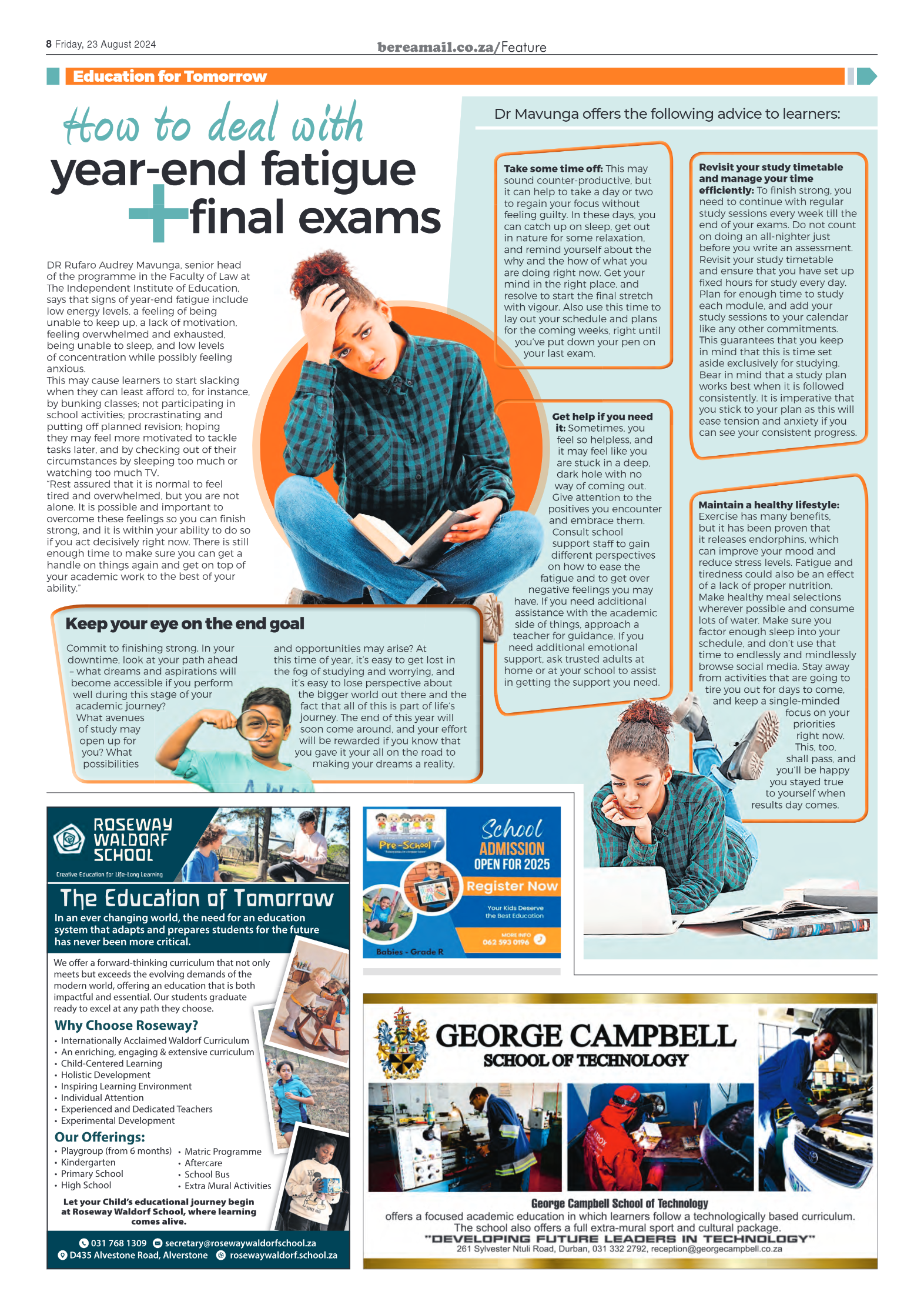 Berea Mail 23 August 2024 page 8