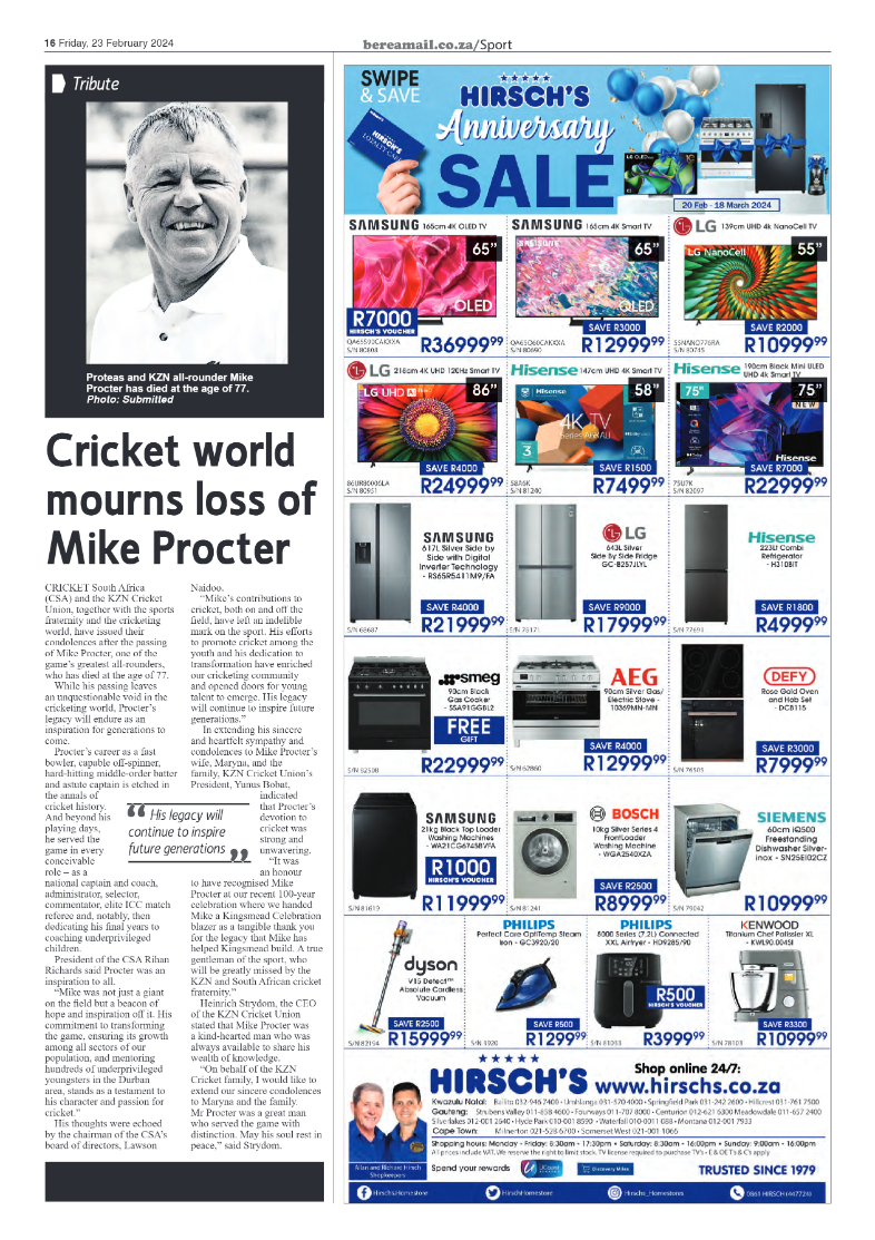 Berea Mail 23 February 2024 page 16