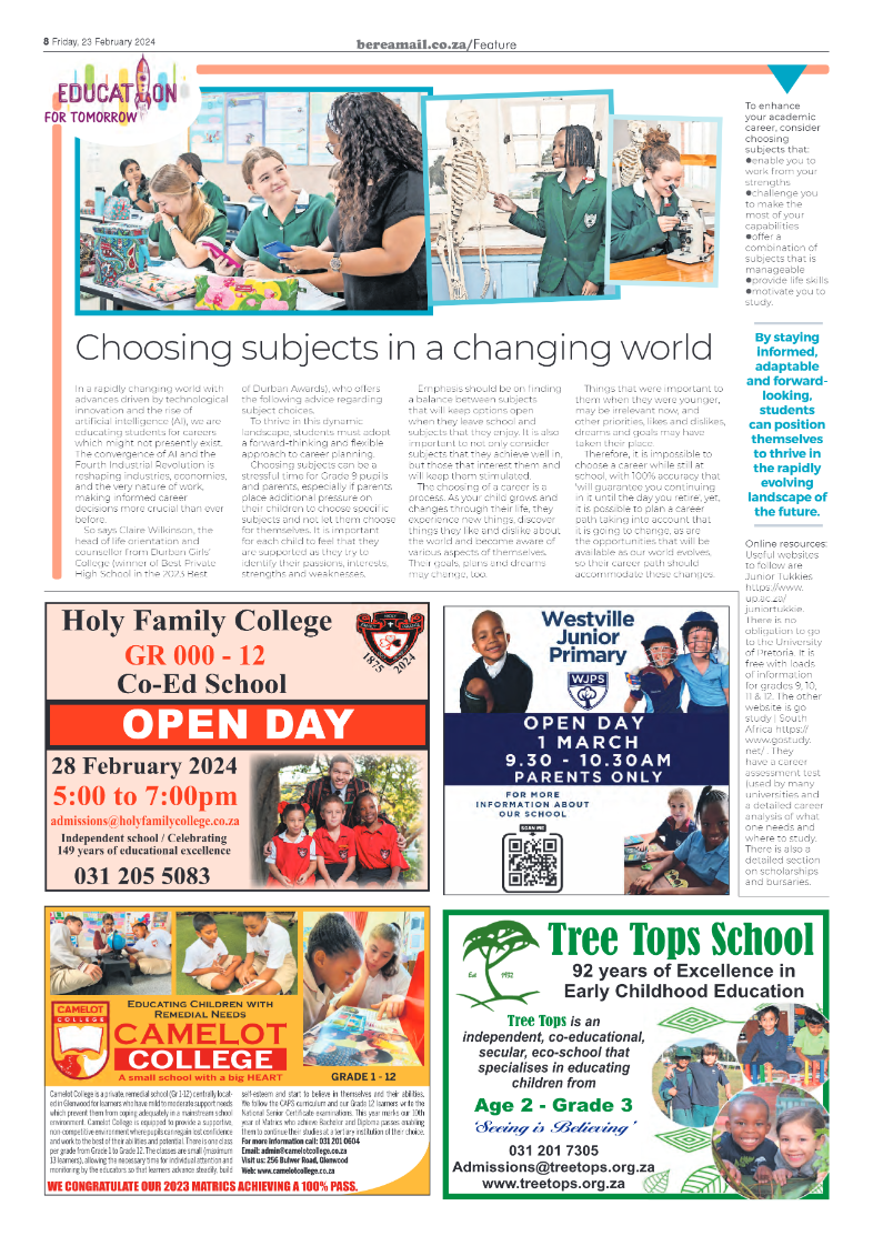 Berea Mail 23 February 2024 page 8