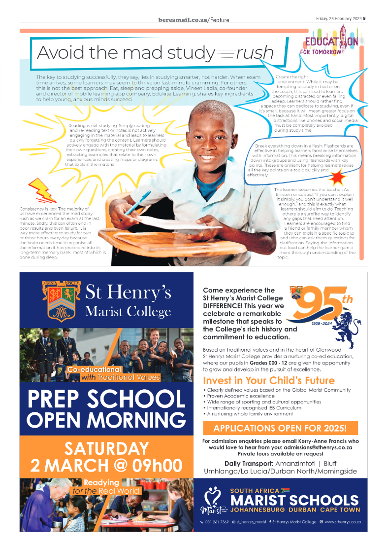 Berea Mail 23 February 2024 page 9