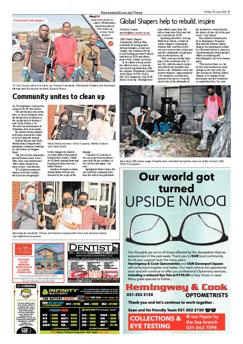 Berea Mail 23 July 2021 page 3