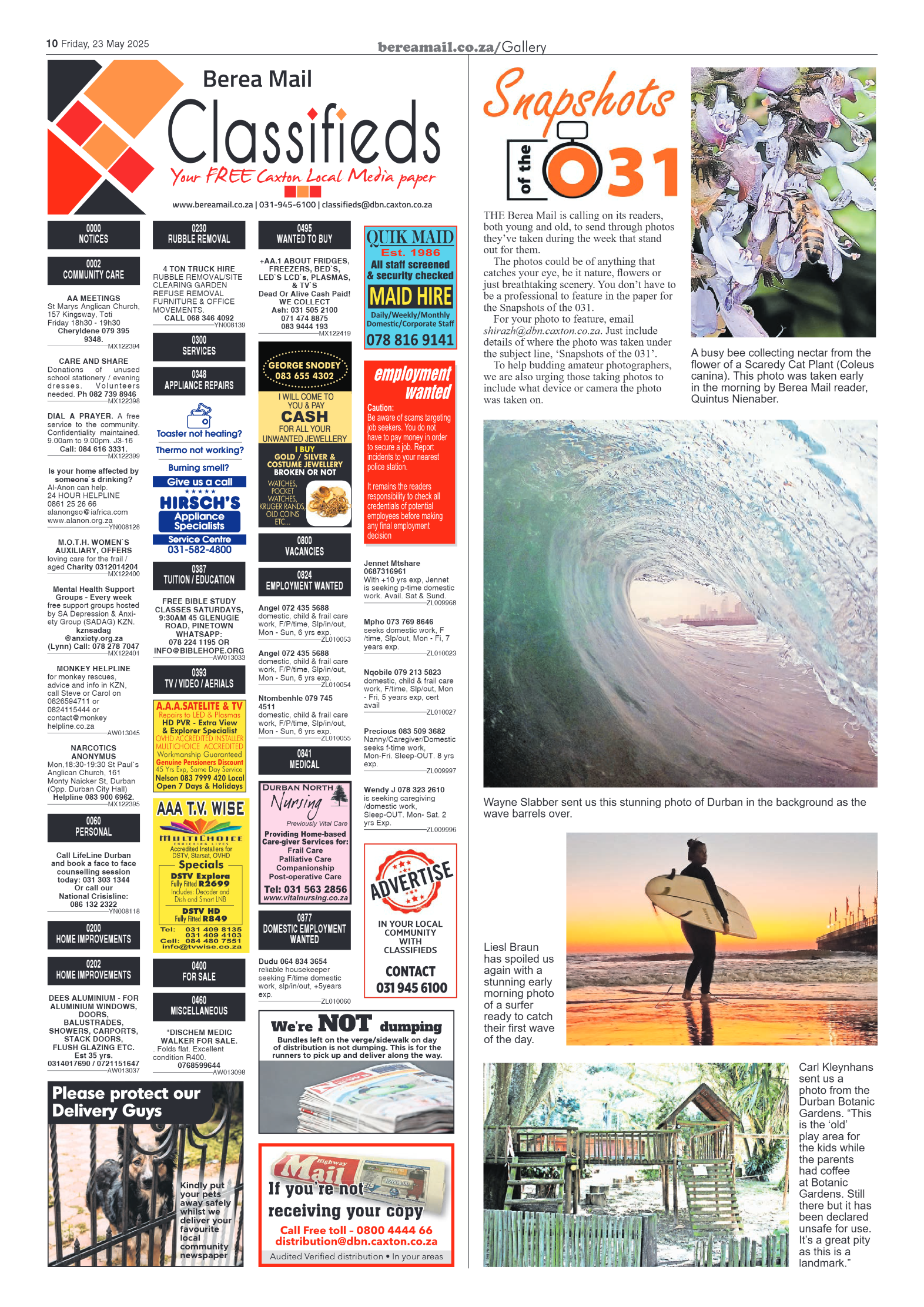Berea Mail 23 May 2025 page 10