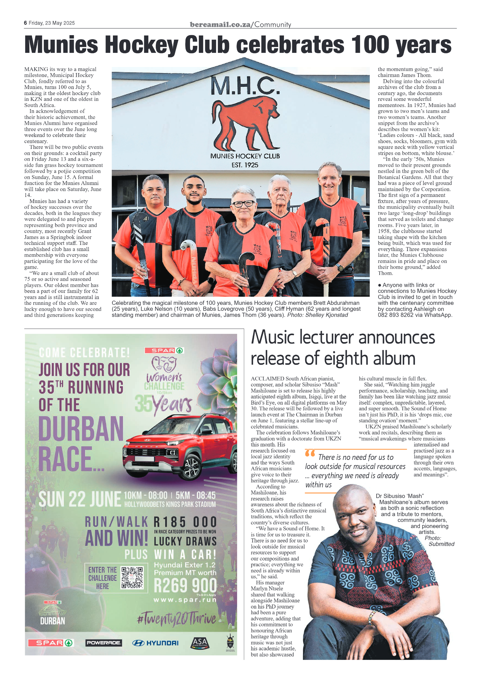 Berea Mail 23 May 2025 page 6