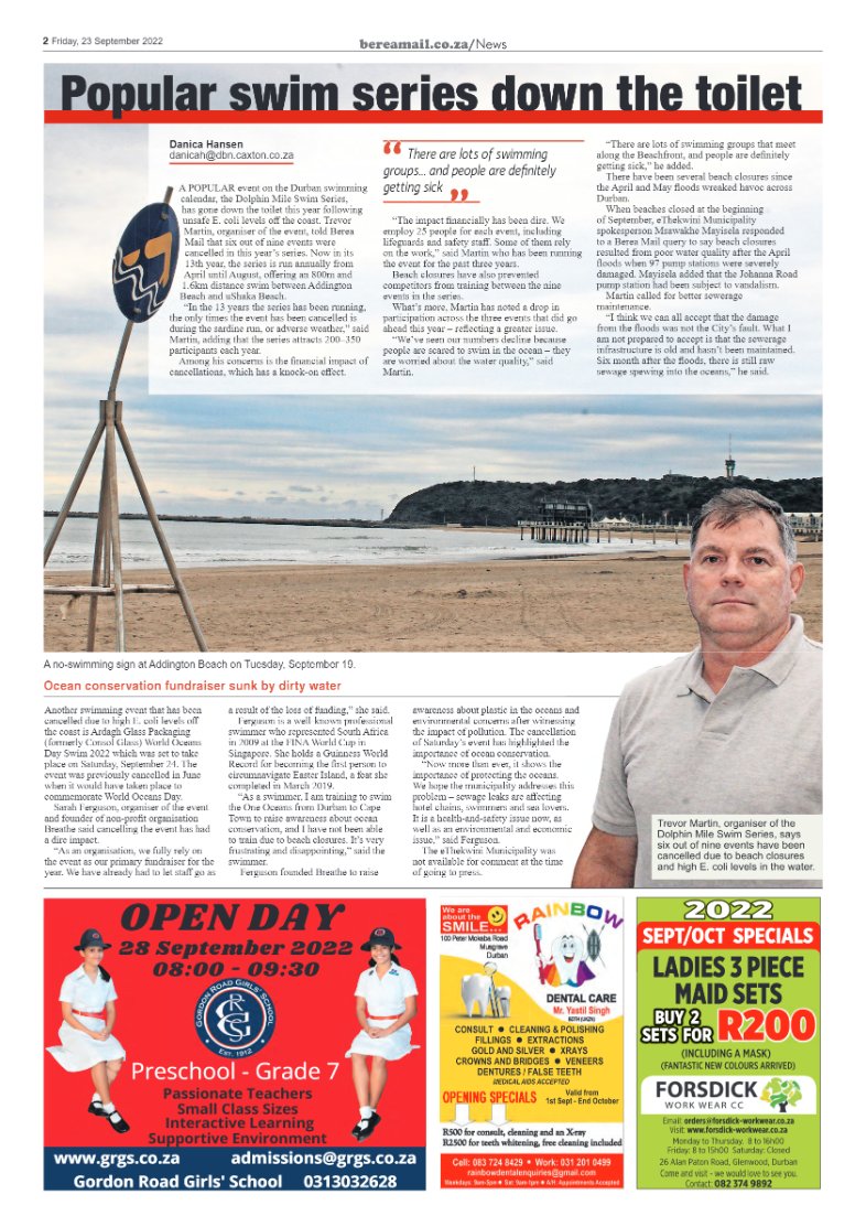 Berea Mail 23 September 2022 page 2