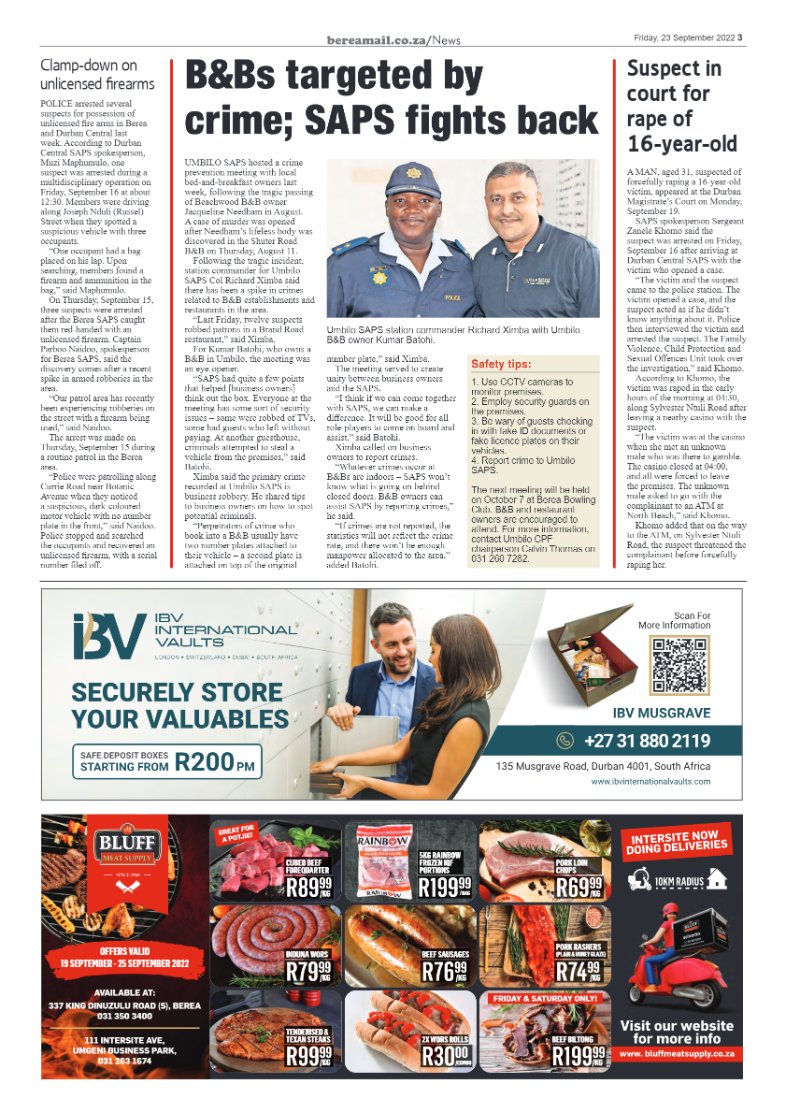 Berea Mail 23 September 2022 page 3