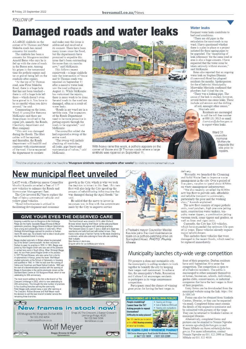 Berea Mail 23 September 2022 page 4