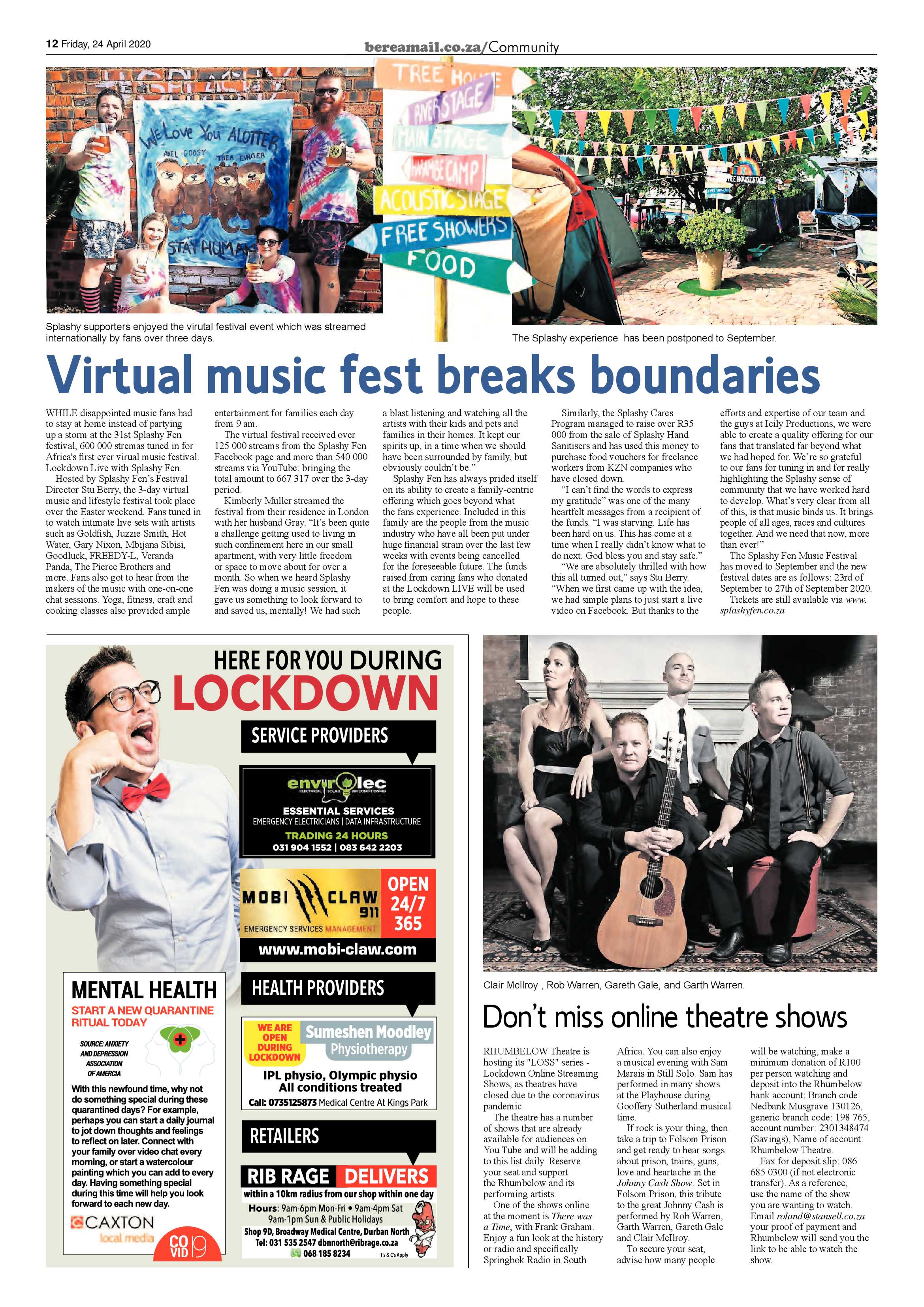 Berea Mail 24 April 2020 page 12