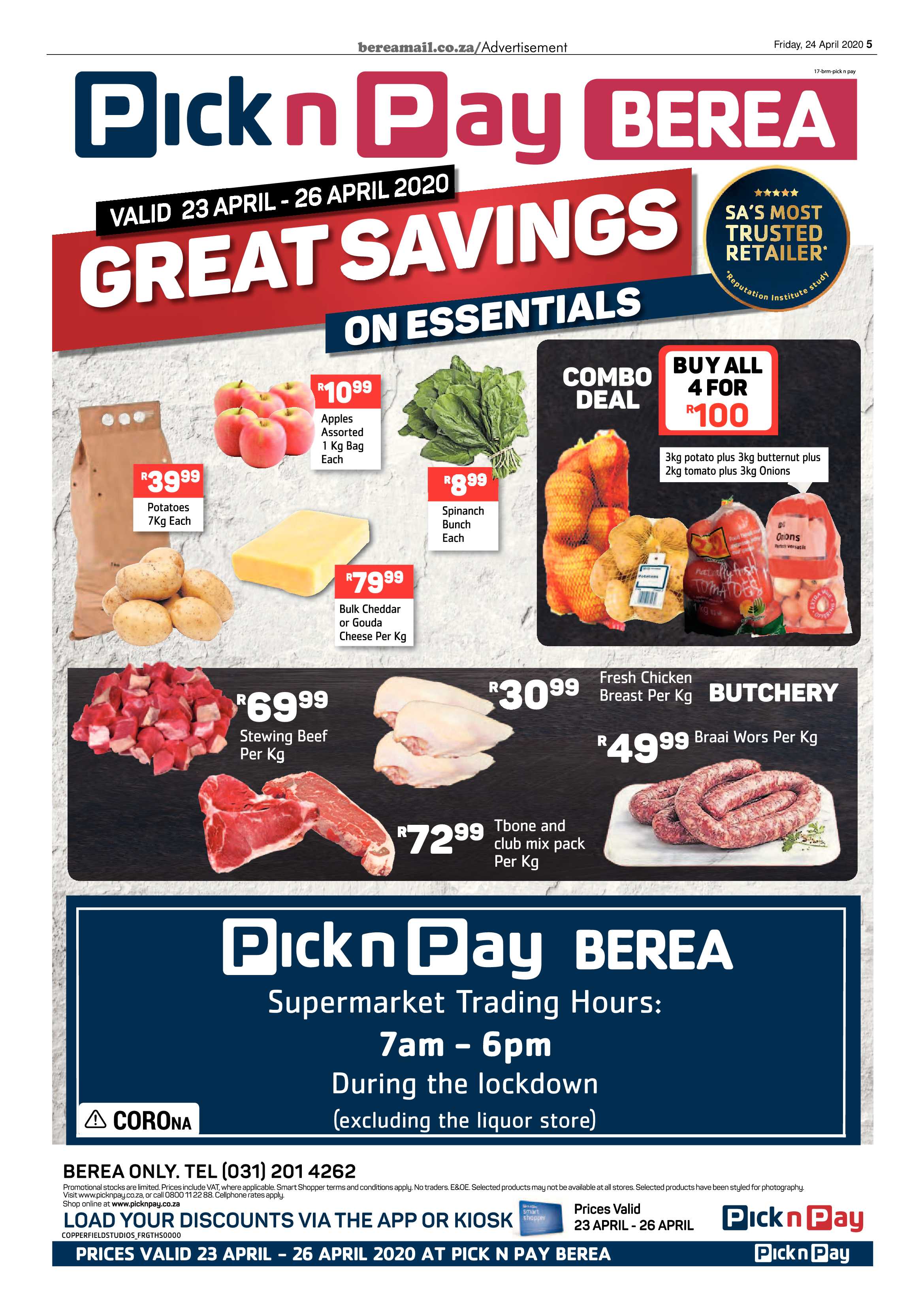 Berea Mail 24 April 2020 page 5