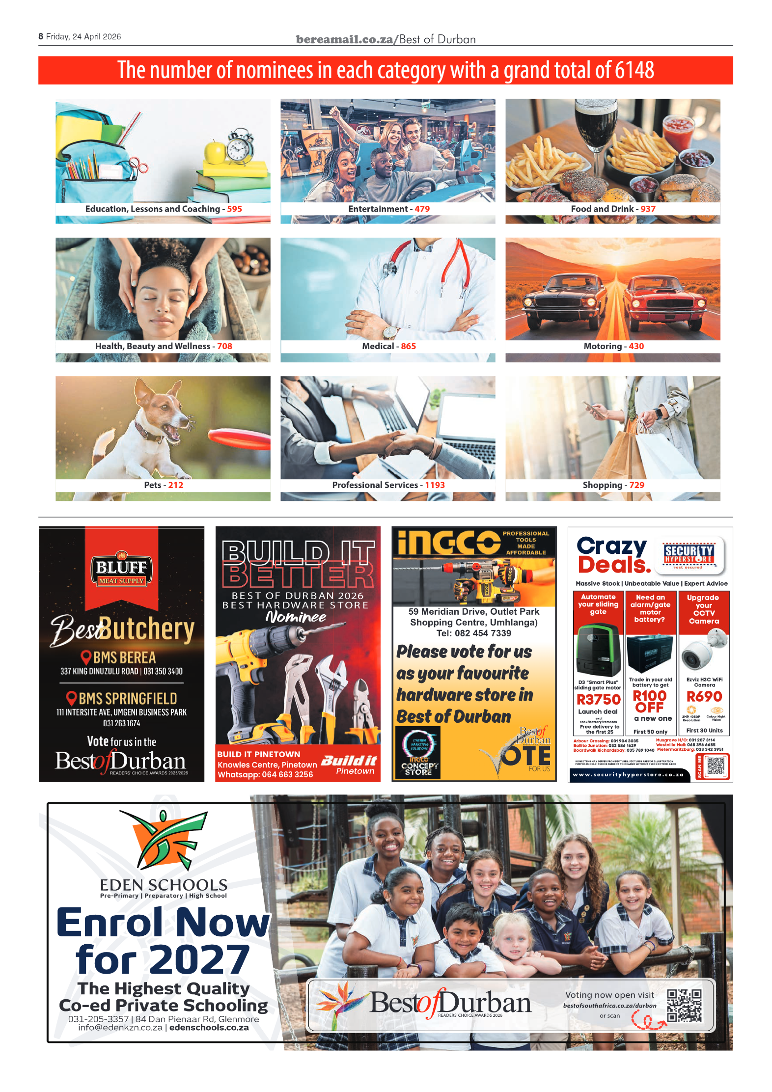 Berea Mail 24 April 2026 page 8