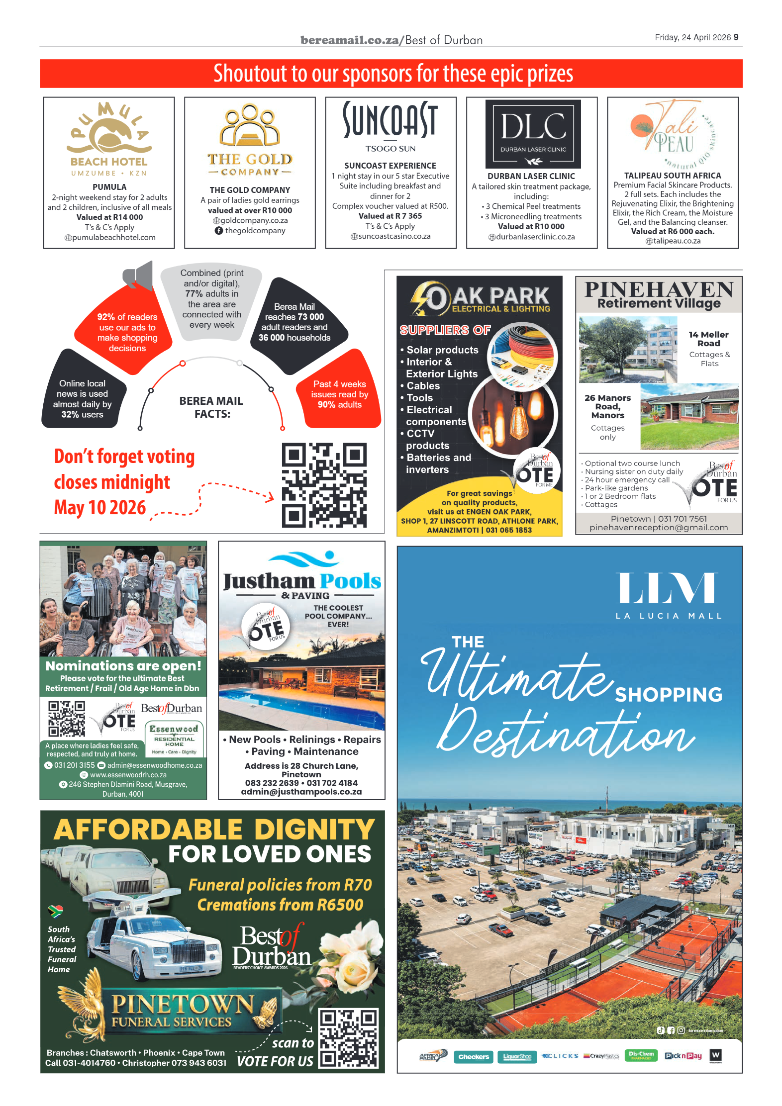 Berea Mail 24 April 2026 page 9