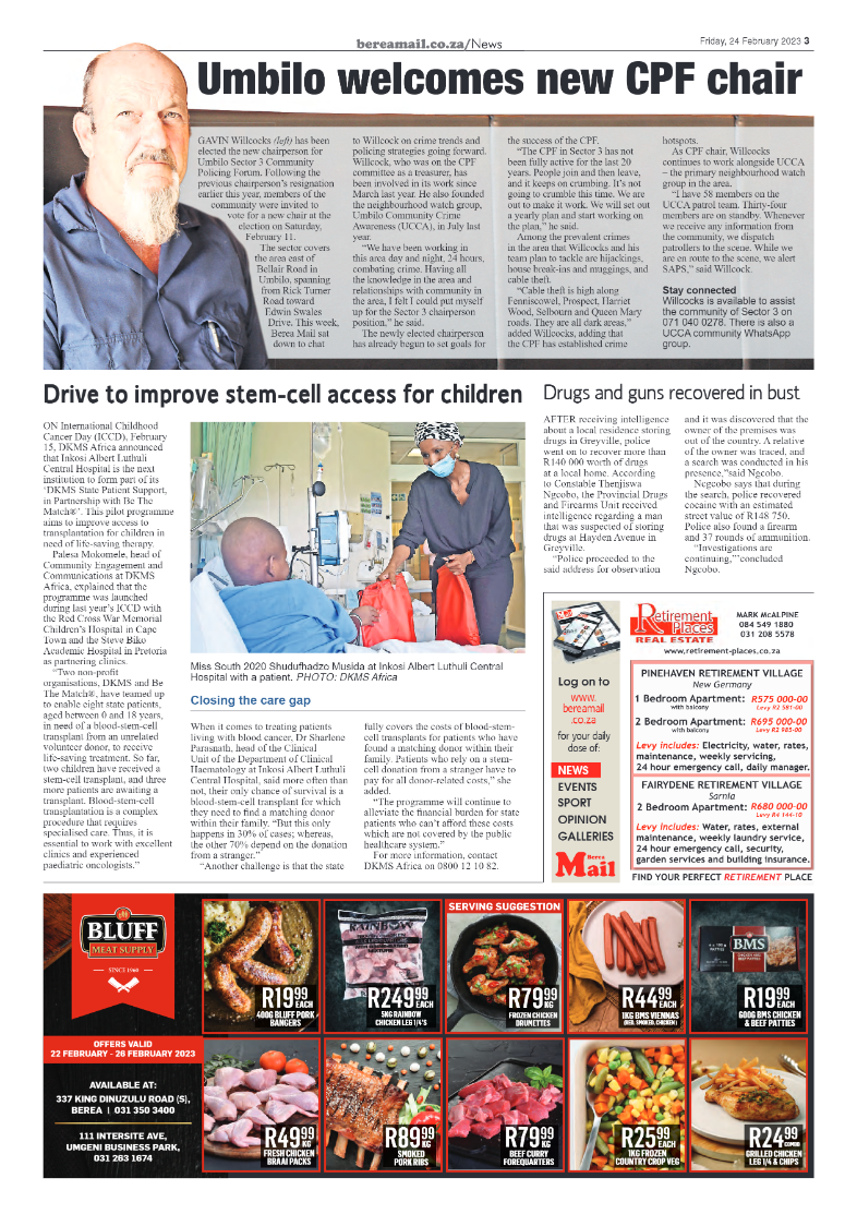Berea Mail 24 February 2023 page 3