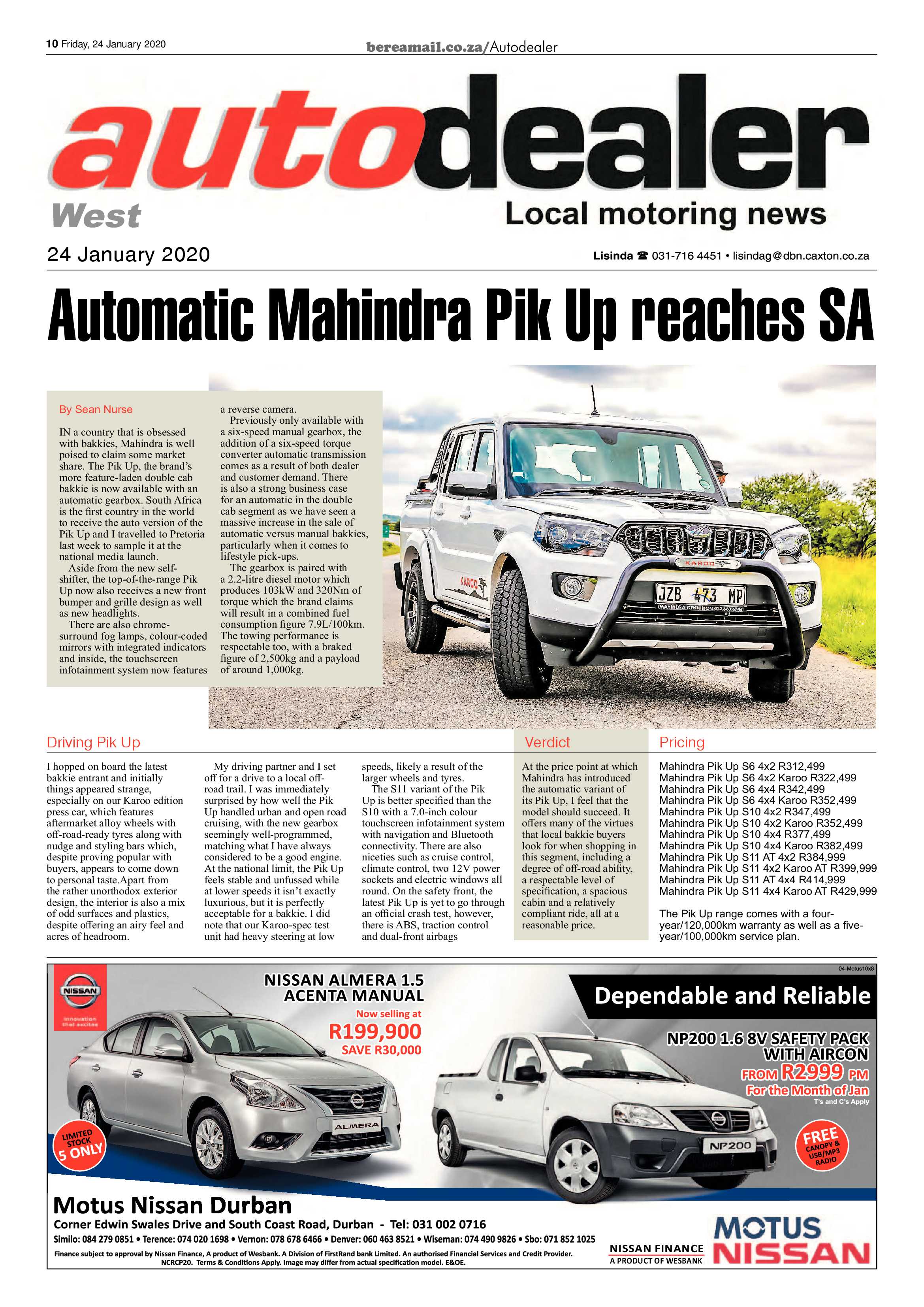 Berea Mail 24 January 2020 page 10
