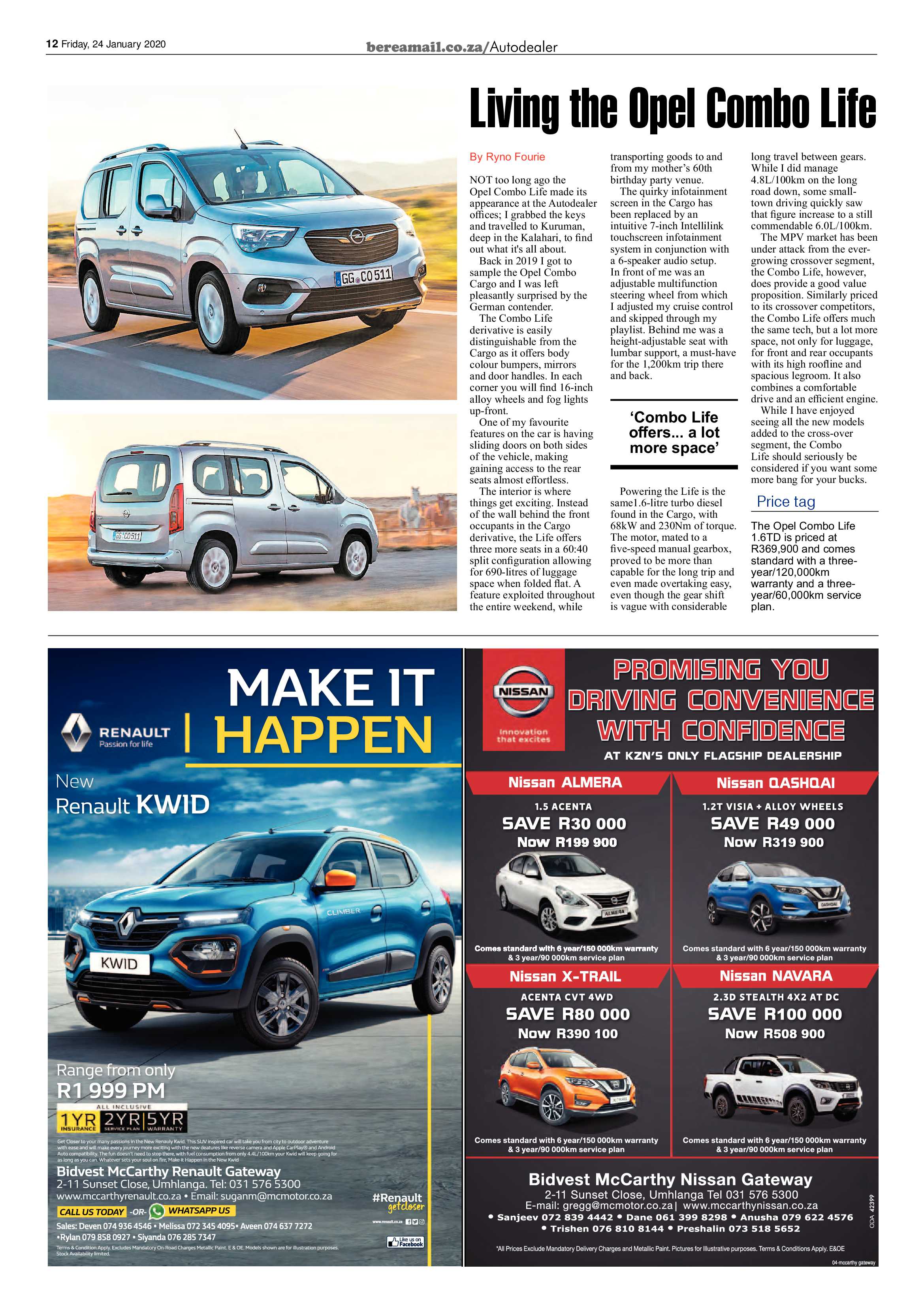 Berea Mail 24 January 2020 page 12