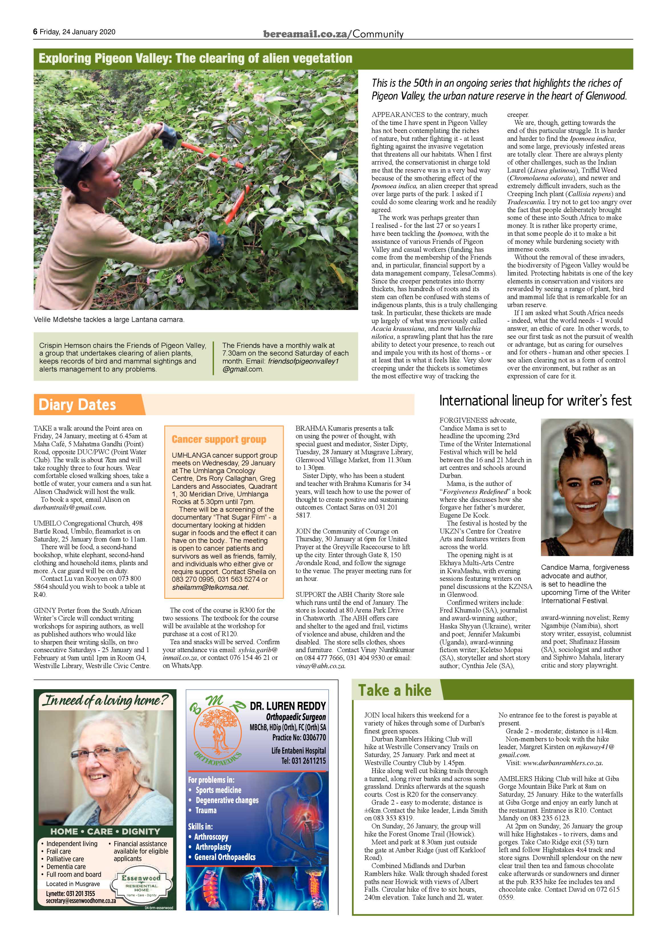 Berea Mail 24 January 2020 page 6