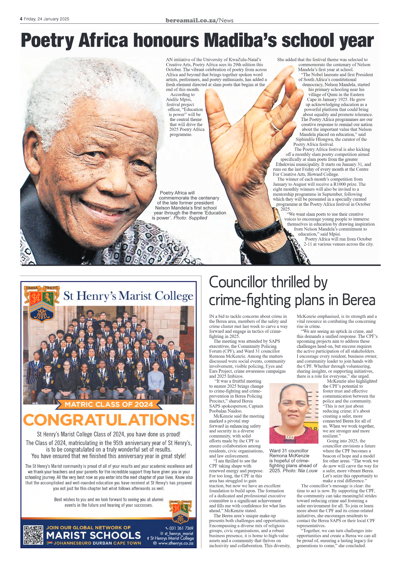 Berea Mail 2025 page 4