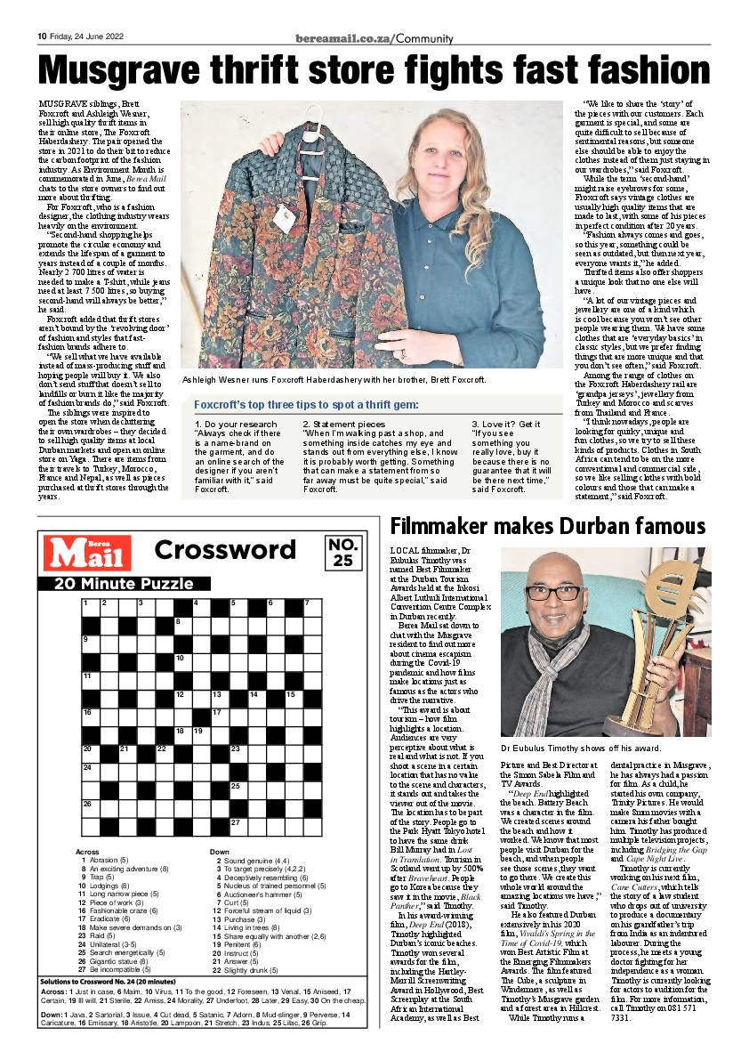 Berea Mail 24 June 2022 page 10
