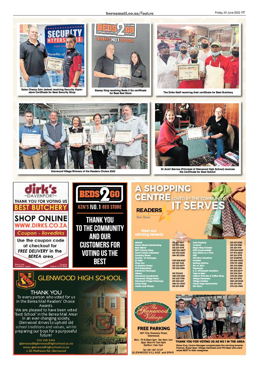 Berea Mail 24 June 2022 page 17