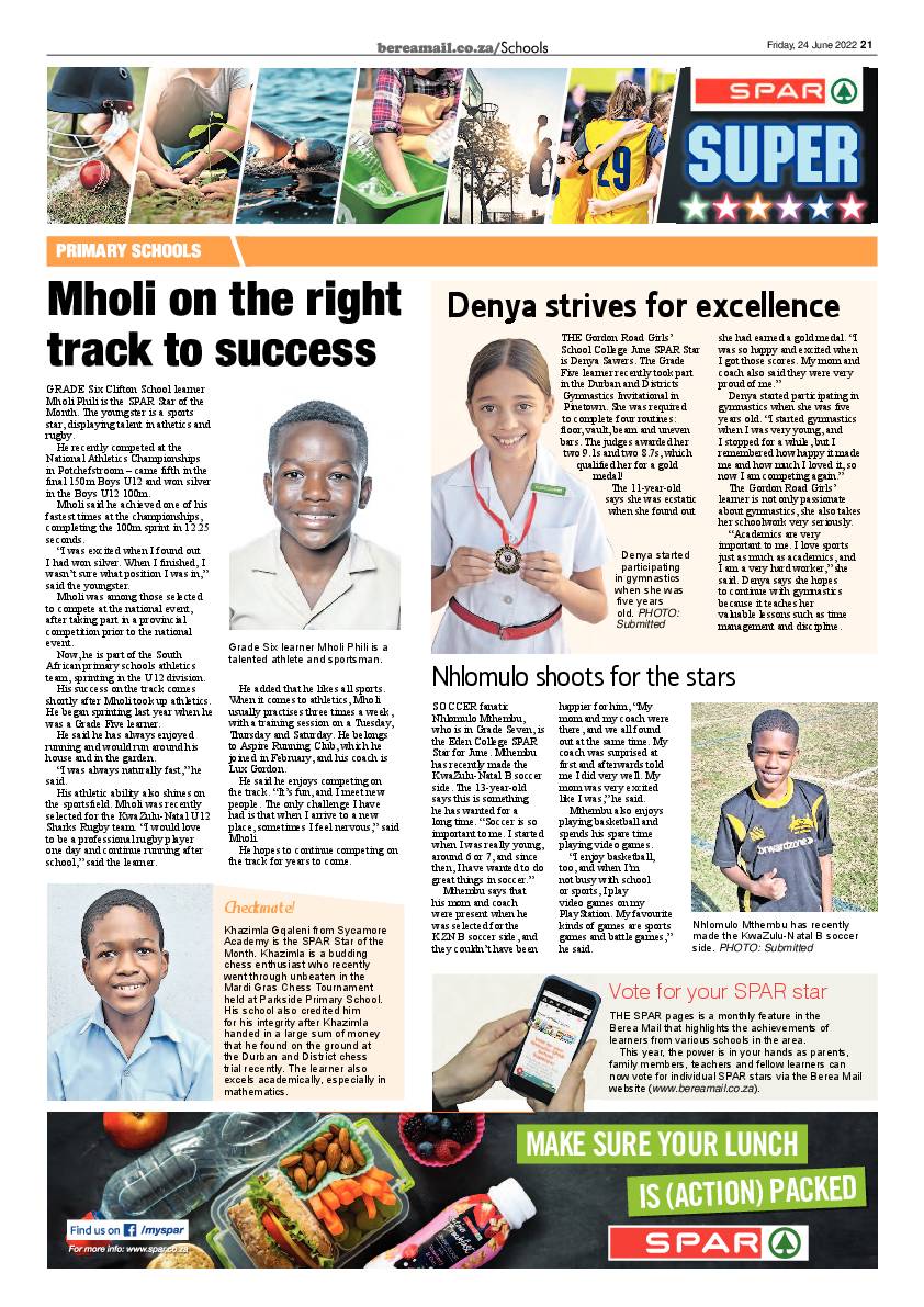 Berea Mail 24 June 2022 page 21