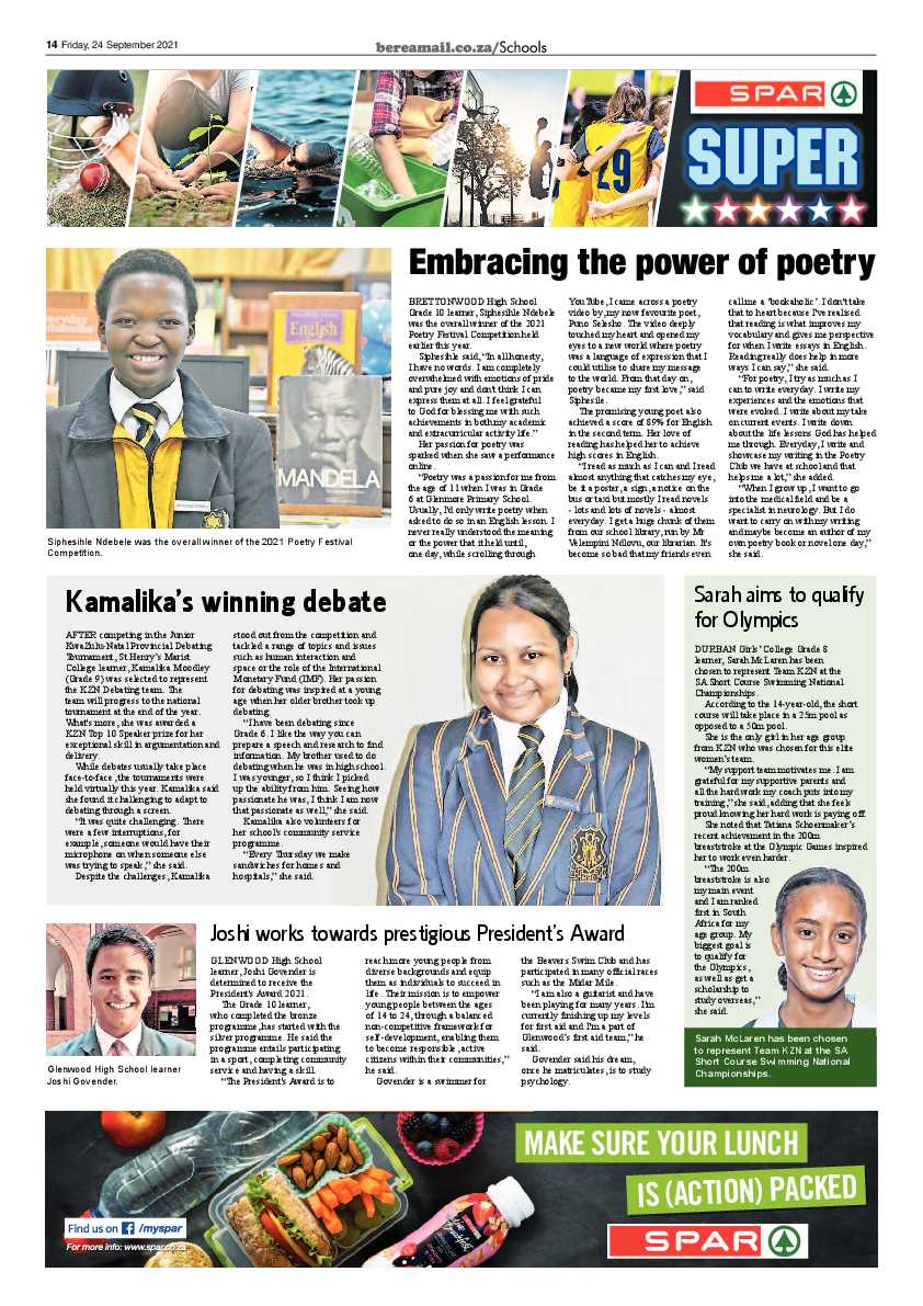 Berea Mail 24 September 2021 page 14